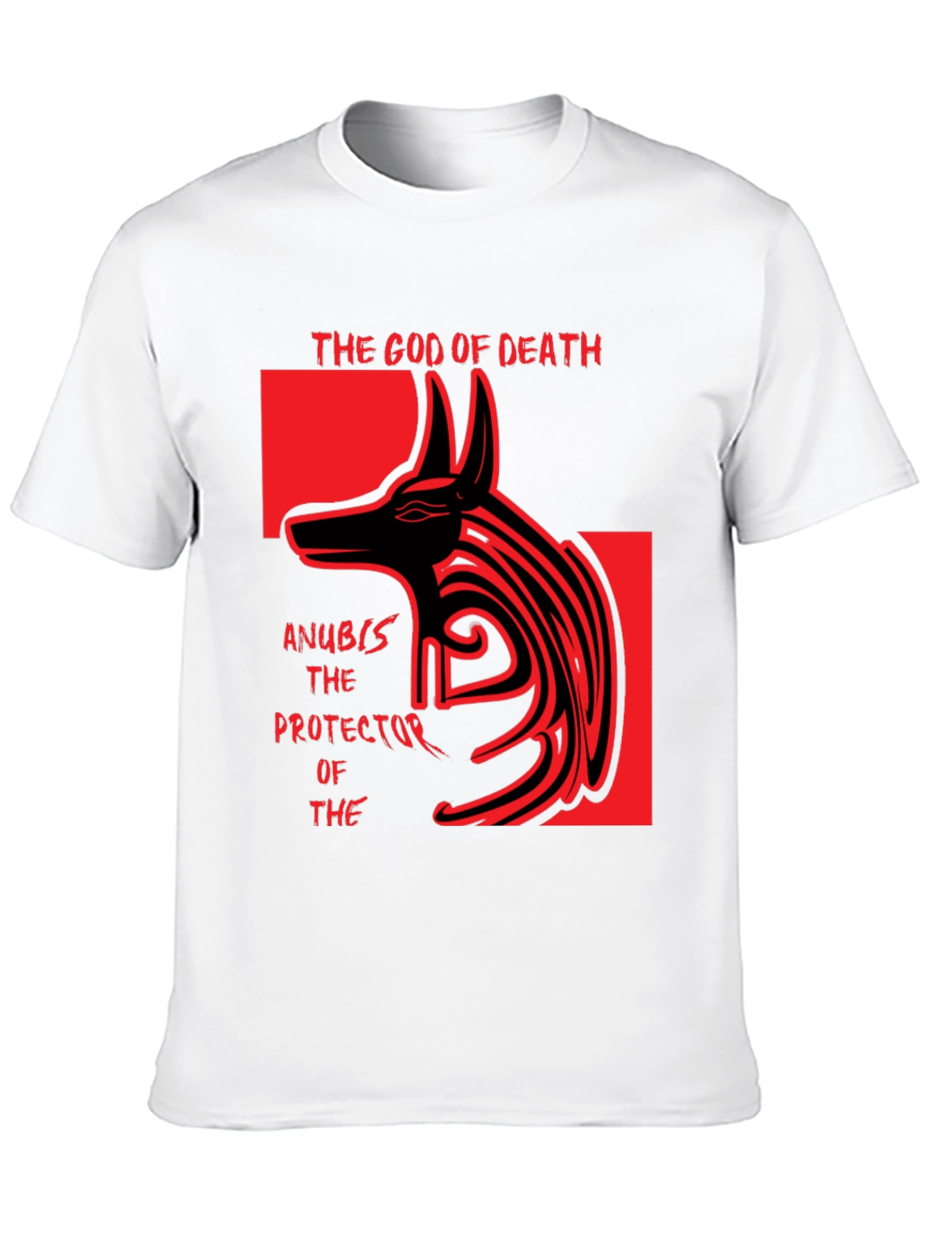 Anubis God of Death Graphic T-Shirt