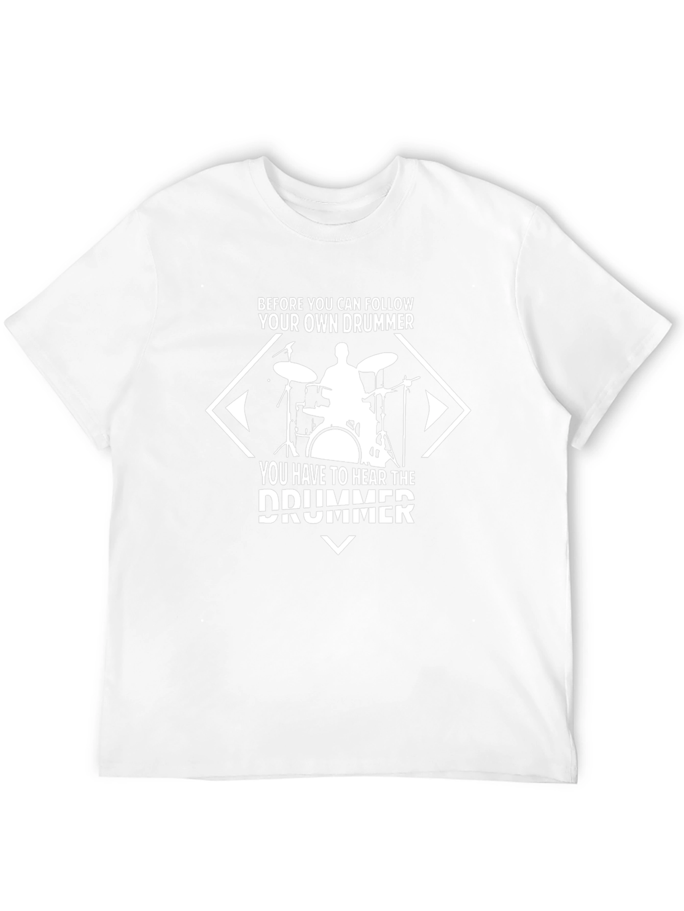 Drummer Graphic Tee - Follow Your Own Beat