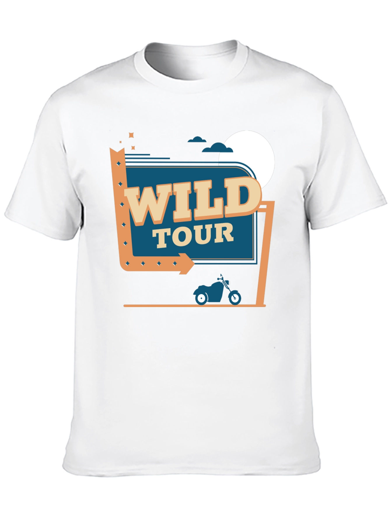 Wild Tour Graphic Tee - Black