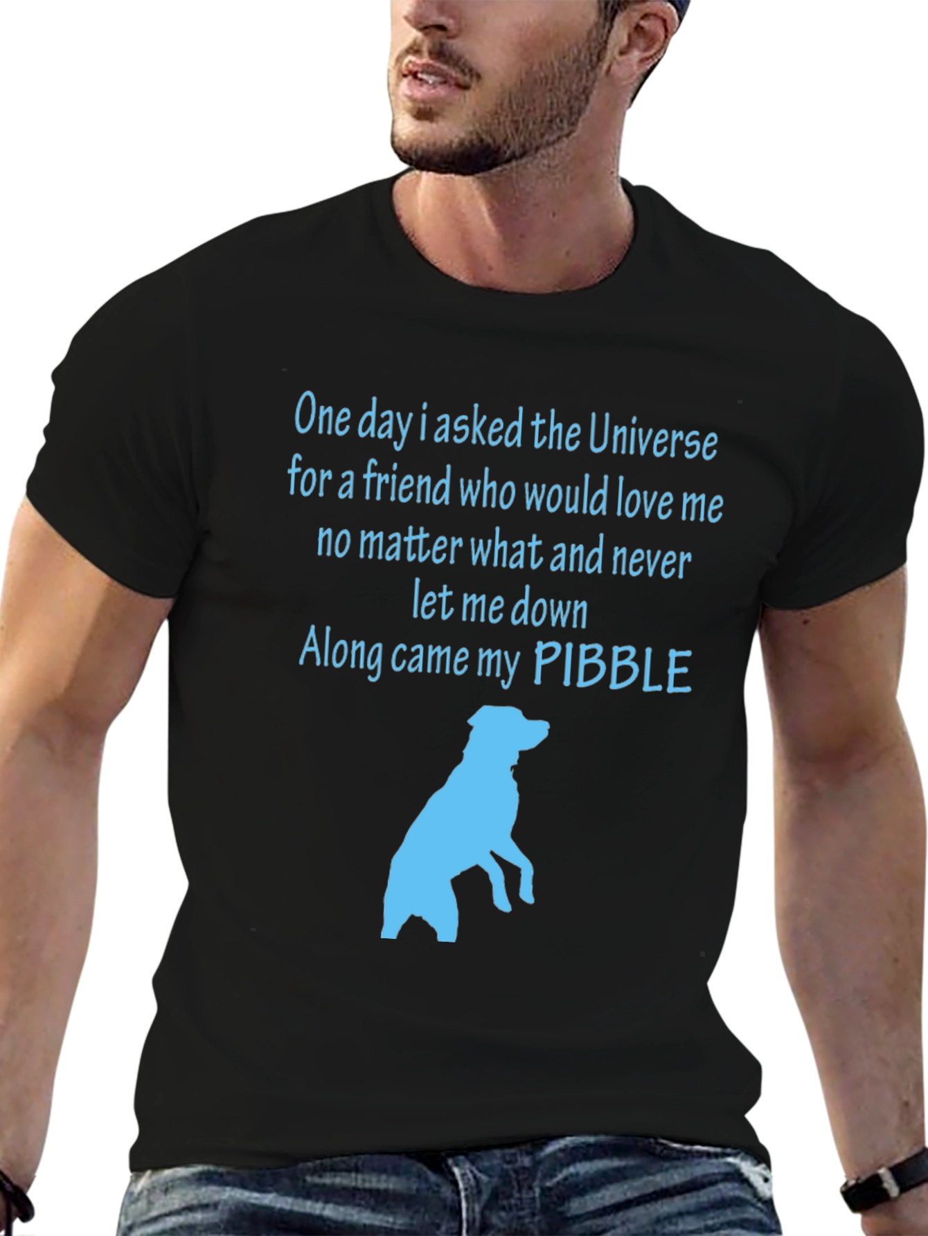 Pibble Lover T-Shirt - Universe Friend