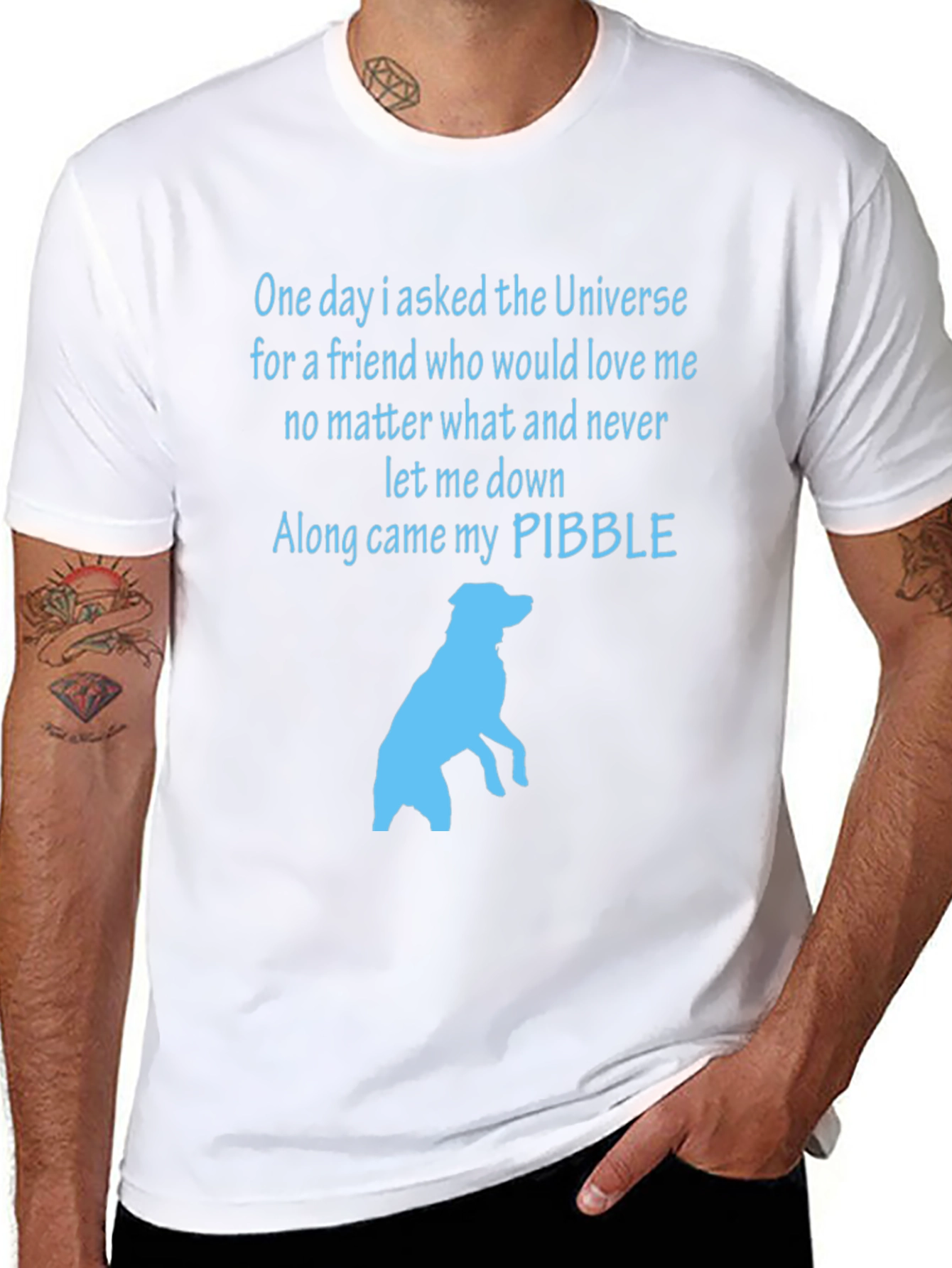 Pibble Lover T-Shirt - Universe Friend