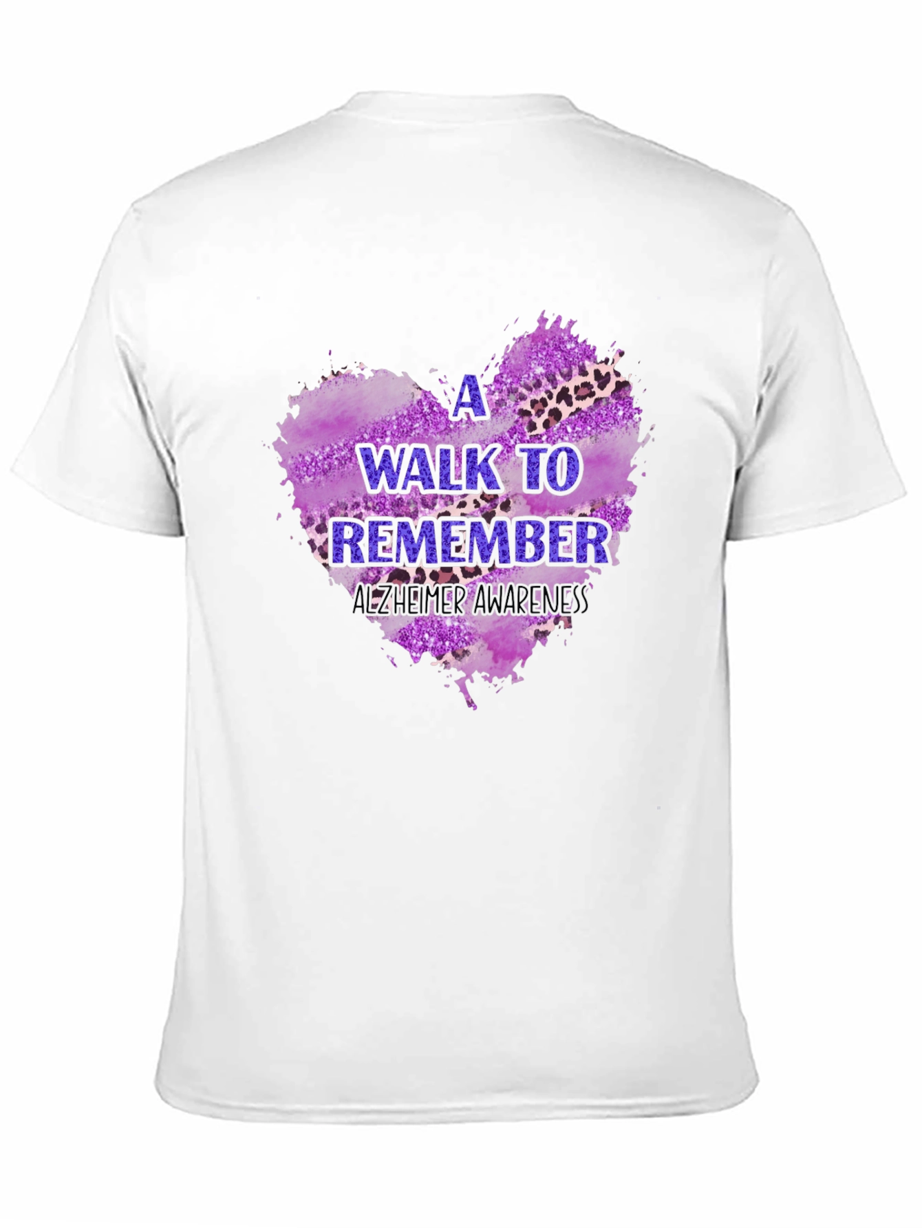 Alzheimers Awareness T-Shirt: A Walk to Remember