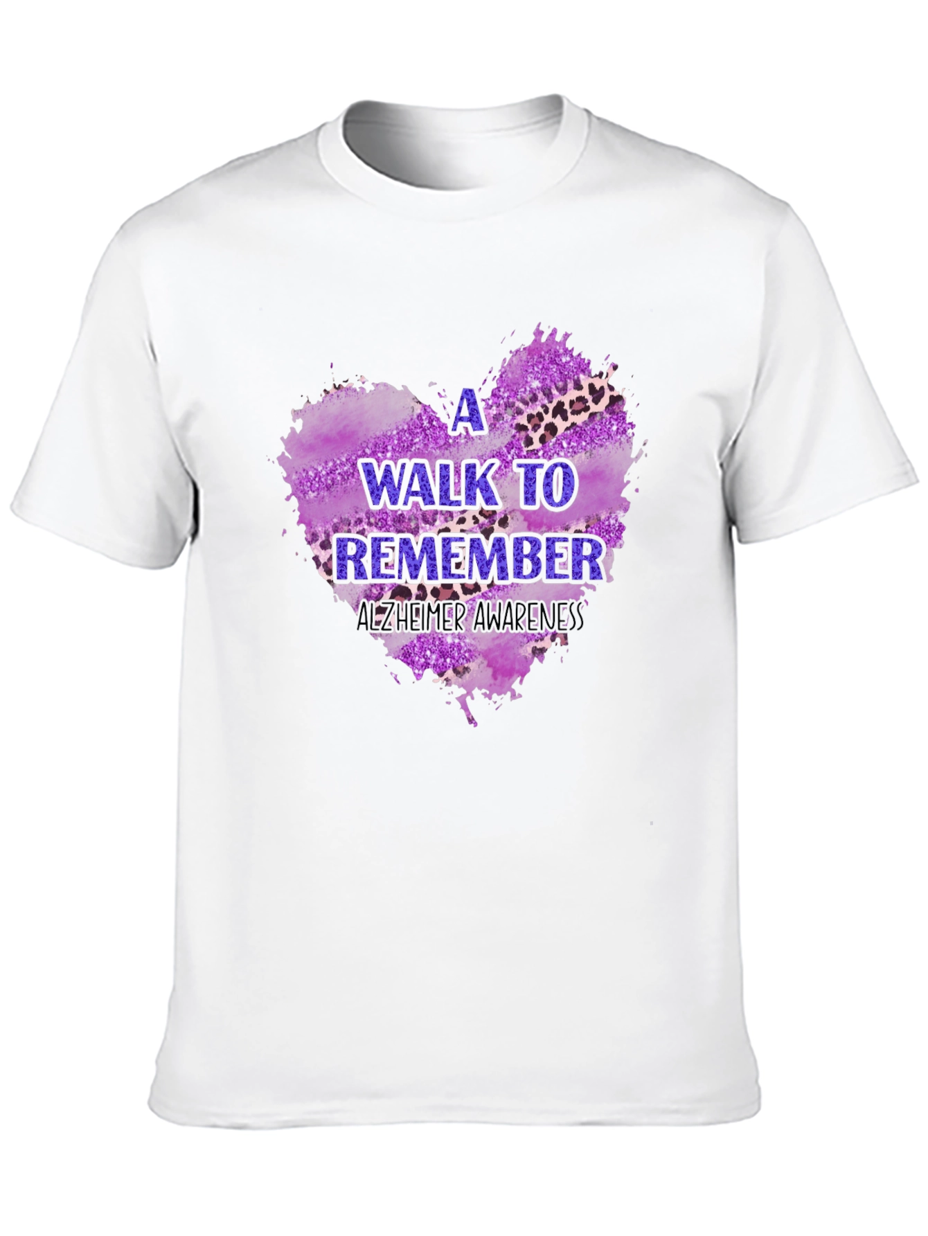 Alzheimers Awareness T-Shirt: A Walk to Remember
