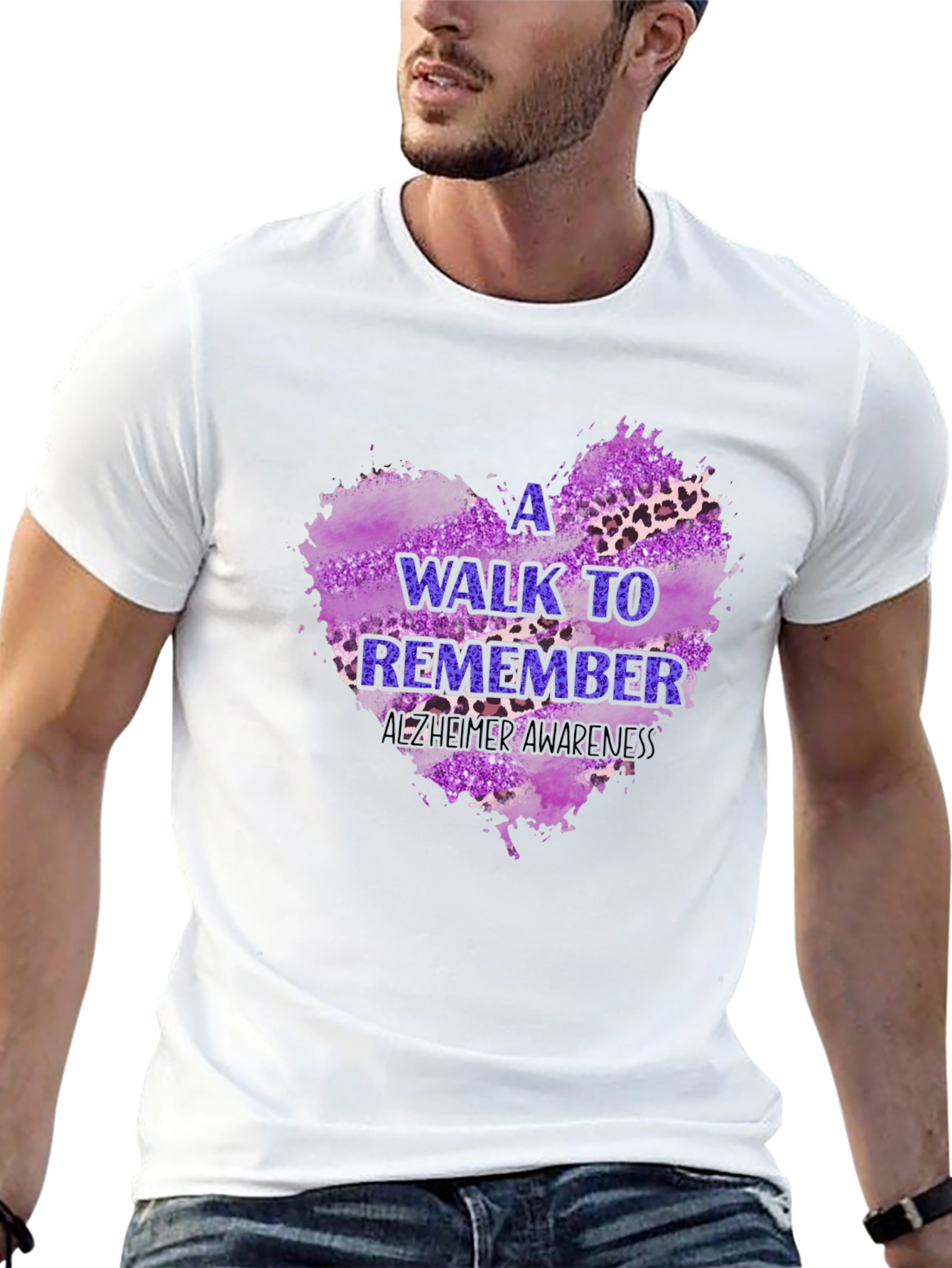 Alzheimers Awareness T-Shirt: A Walk to Remember