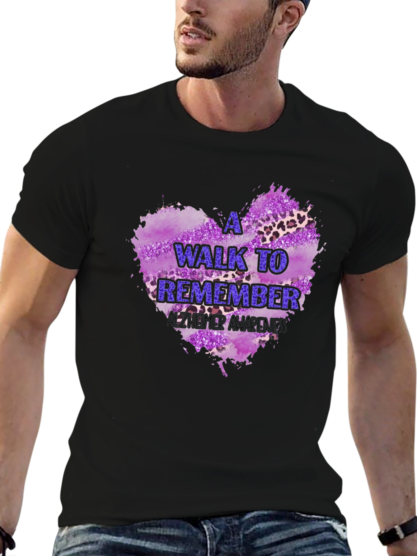 Alzheimers Awareness T-Shirt: A Walk to Remember