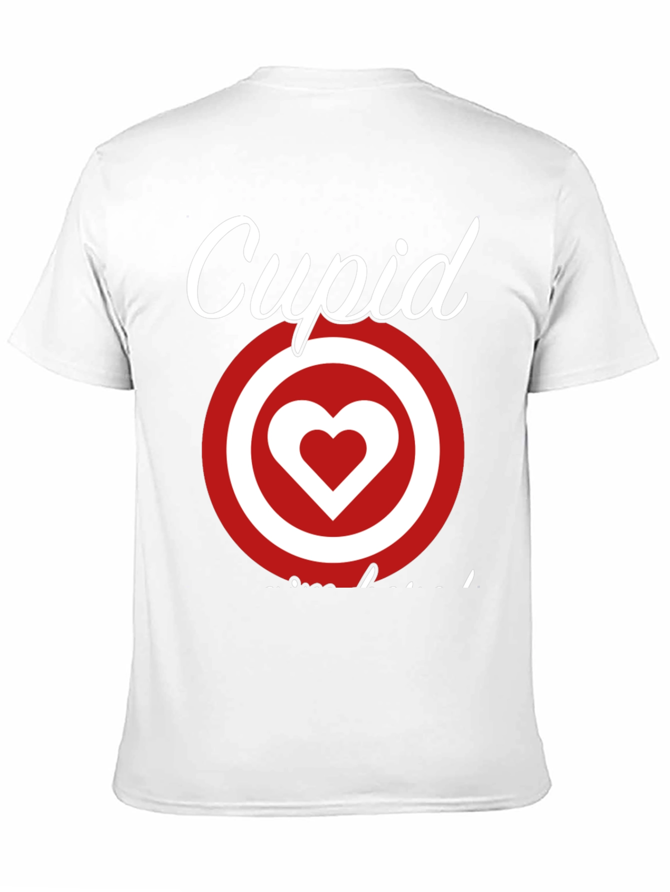 Cupid Target Heart T-Shirt - Valentines Day Love