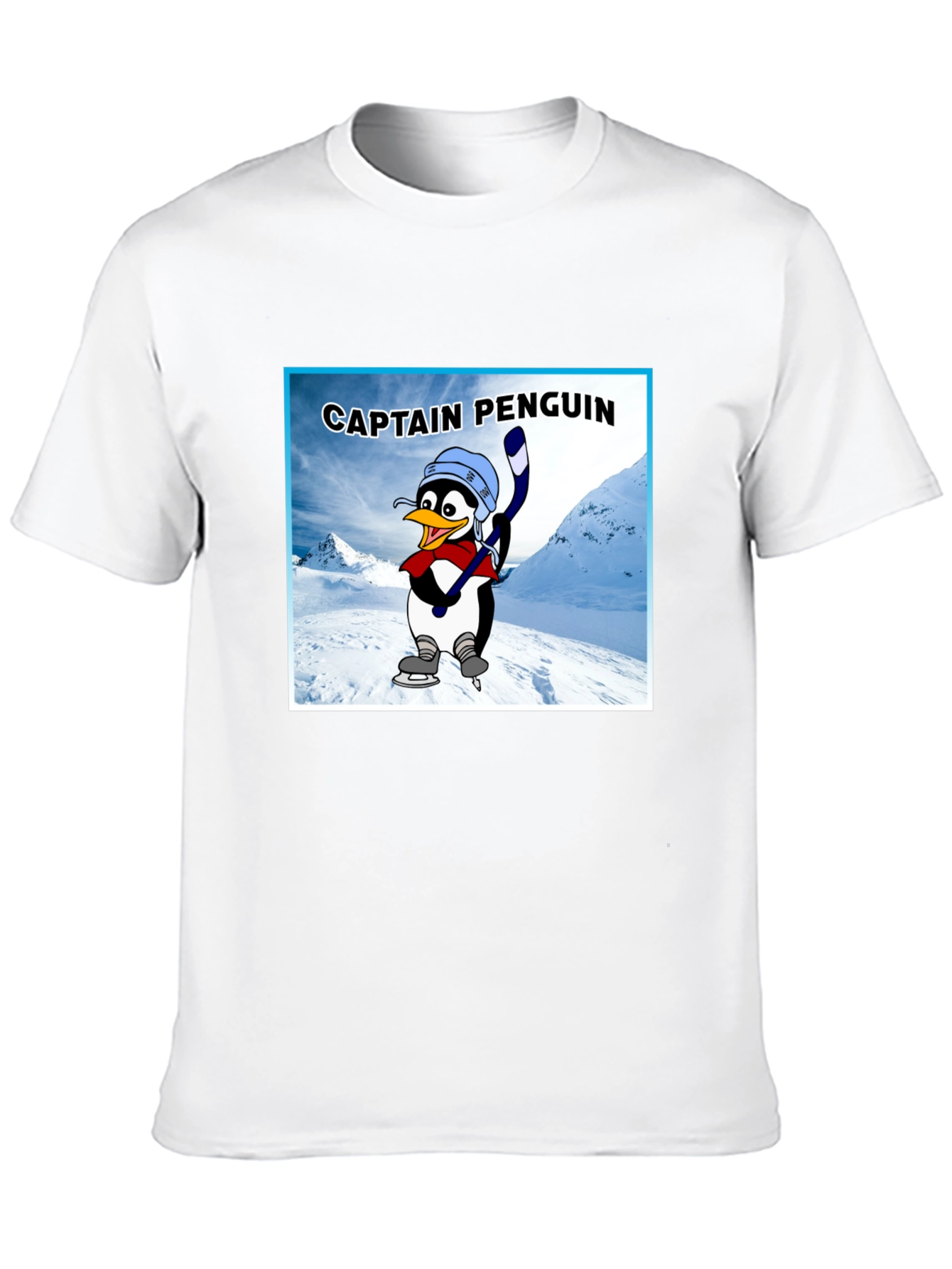 Captain Penguin Graphic T-Shirt