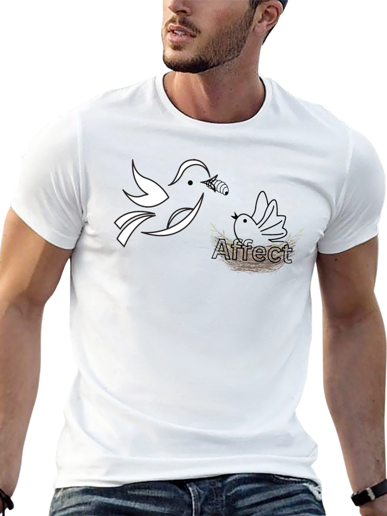 Bird Feeding Nest T-Shirt