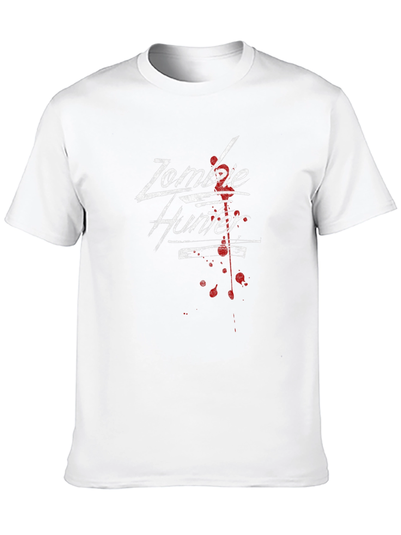 Zombie Hunter Graphic Tee - Black