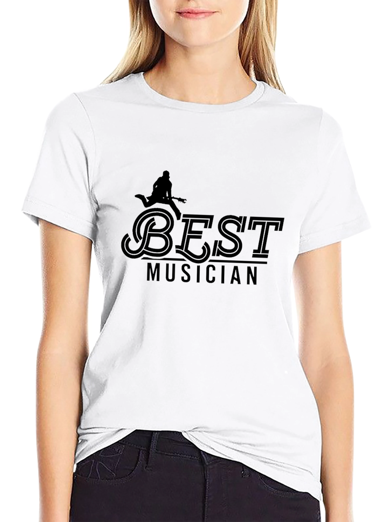 Best Musician Black Graphic Tee