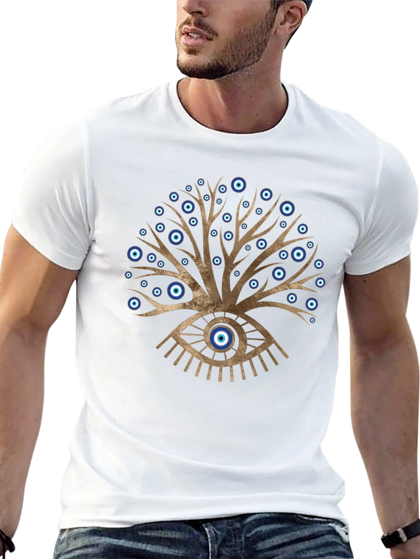 Tree of Life Evil Eye Graphic Tee