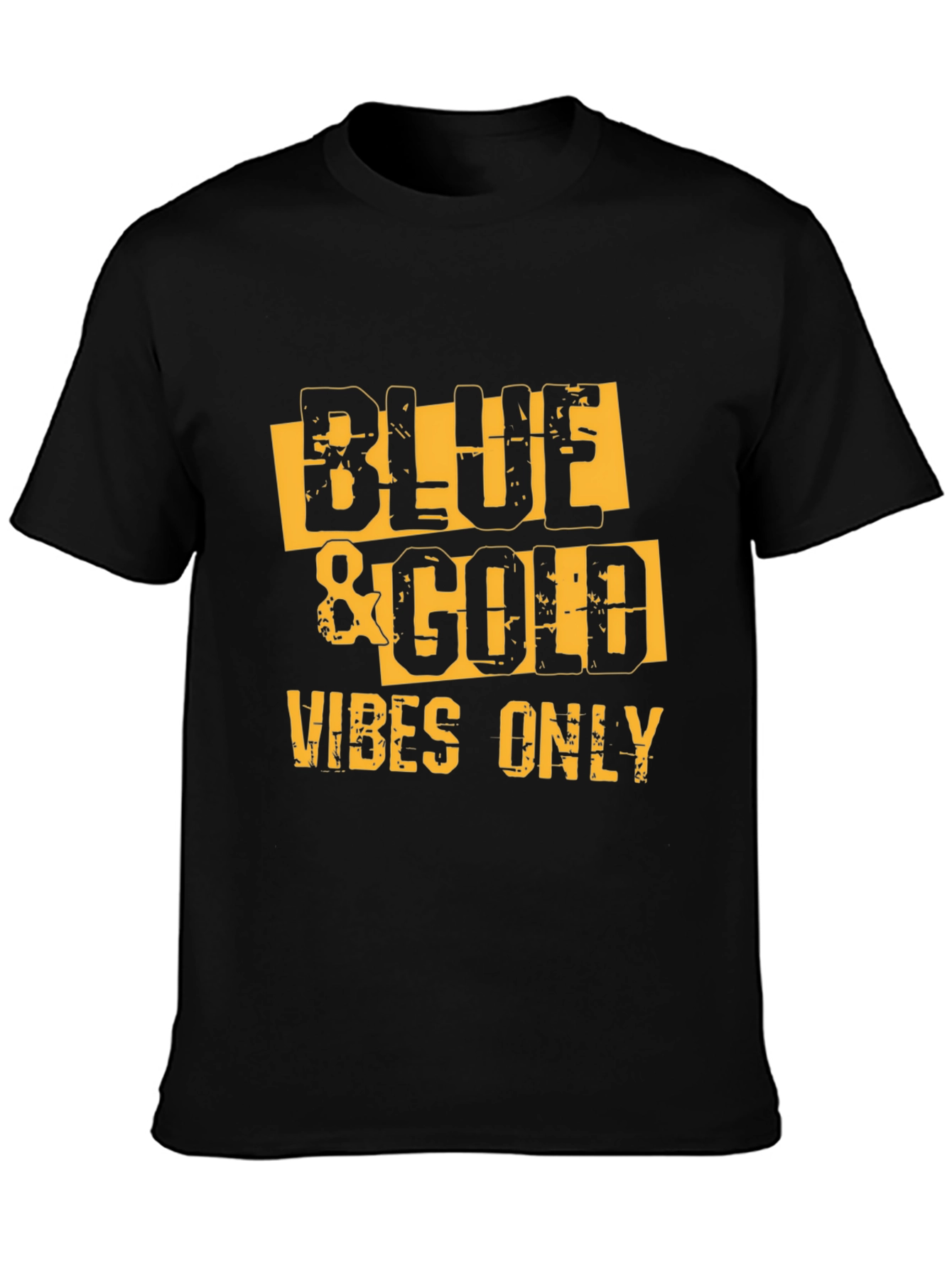 Blue & Gold Vibes Only T-Shirt