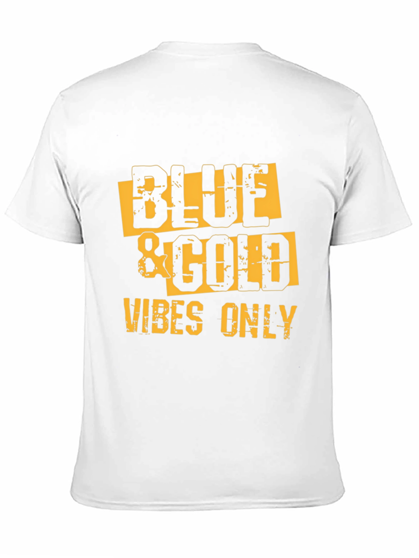 Blue & Gold Vibes Only T-Shirt