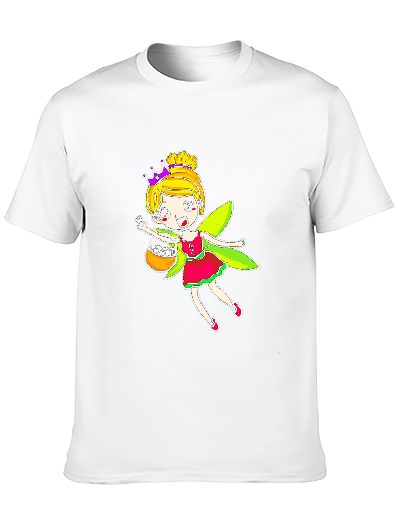 Fairy Graphic Tee - Whimsical Black T-Shirt
