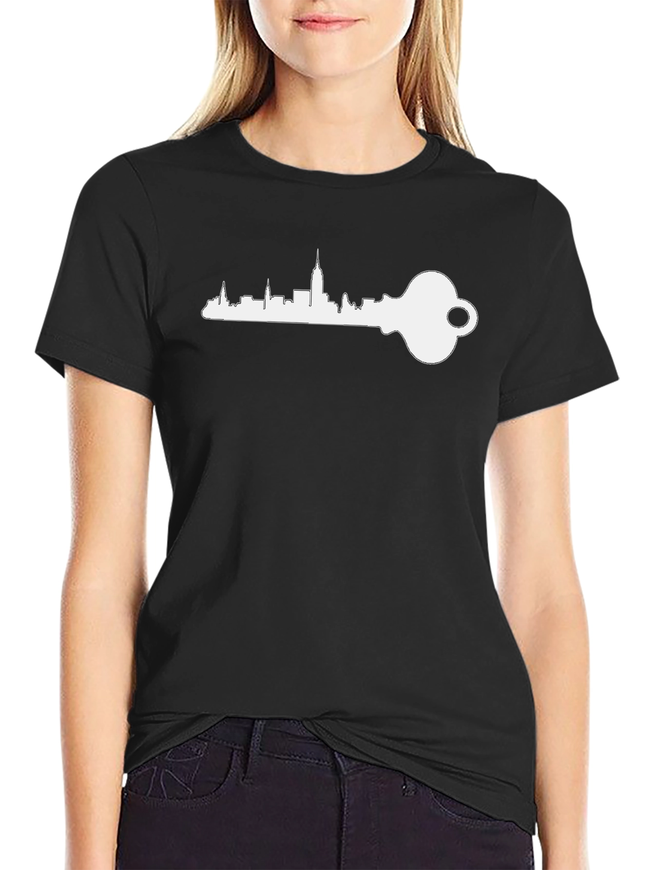 Skyline Key Graphic Tee - City Lovers T-Shirt