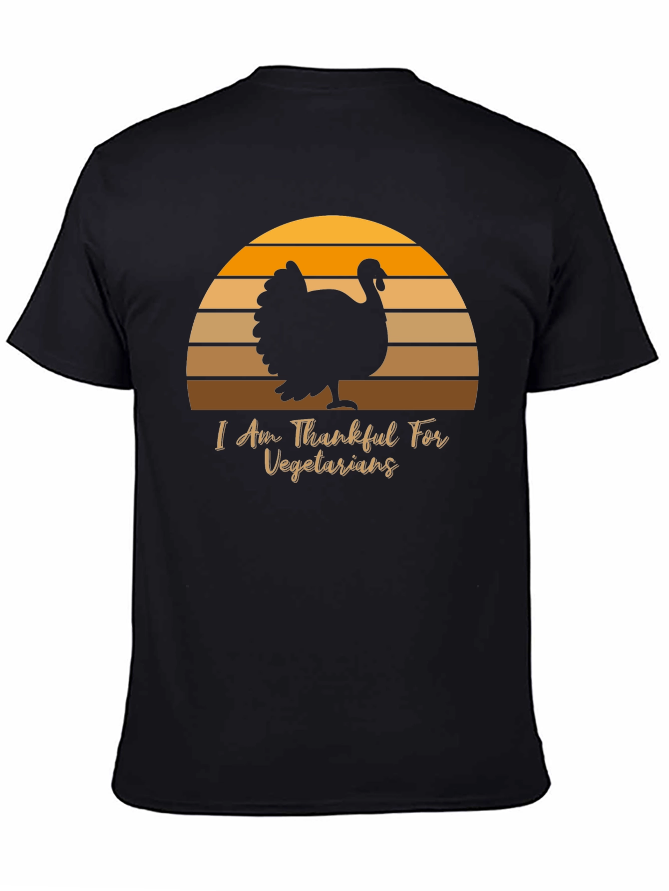 Thanksgiving Turkey Vegetarian T-Shirt