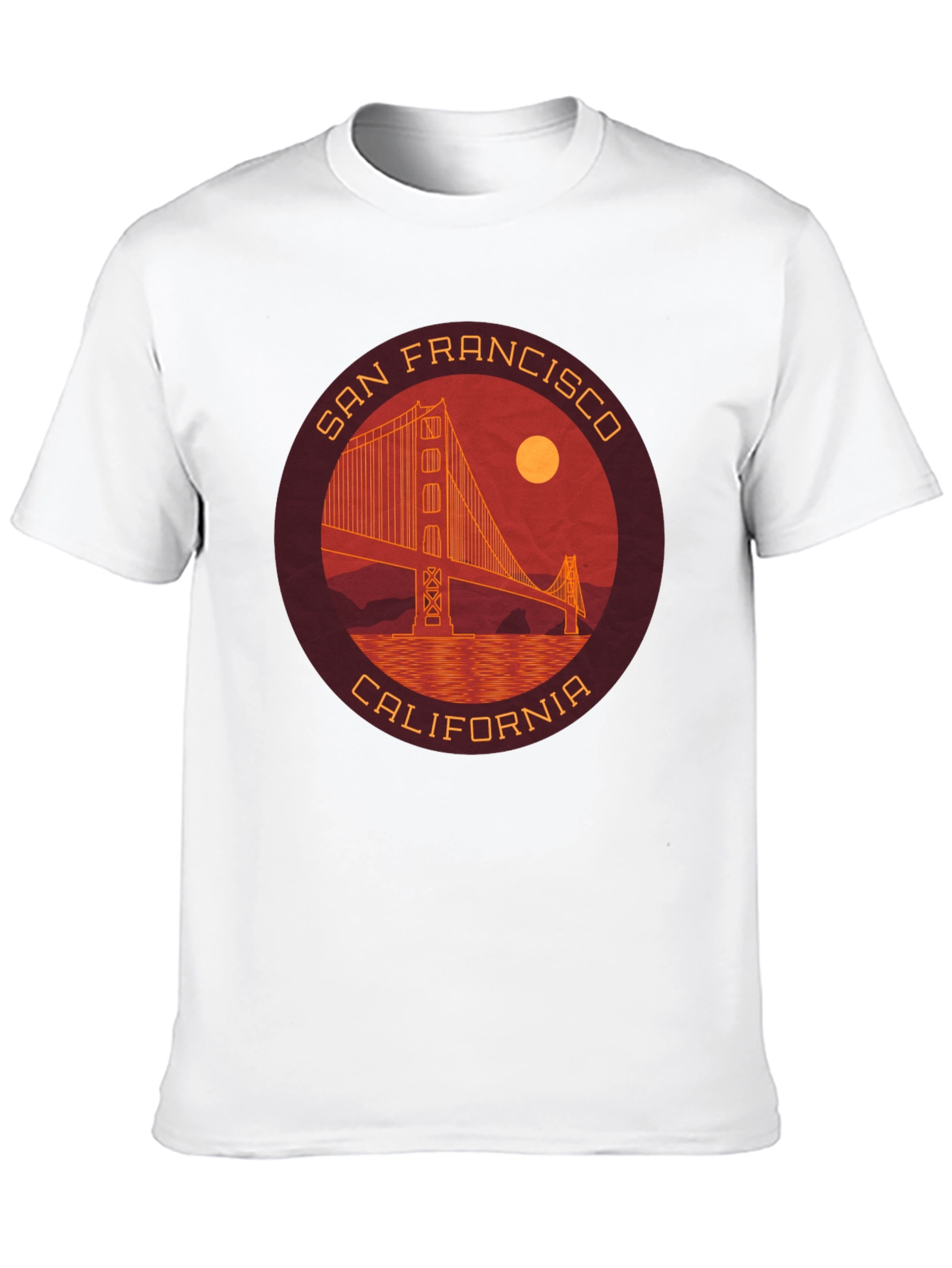 San Francisco Golden Gate Bridge Mens Graphic Tee
