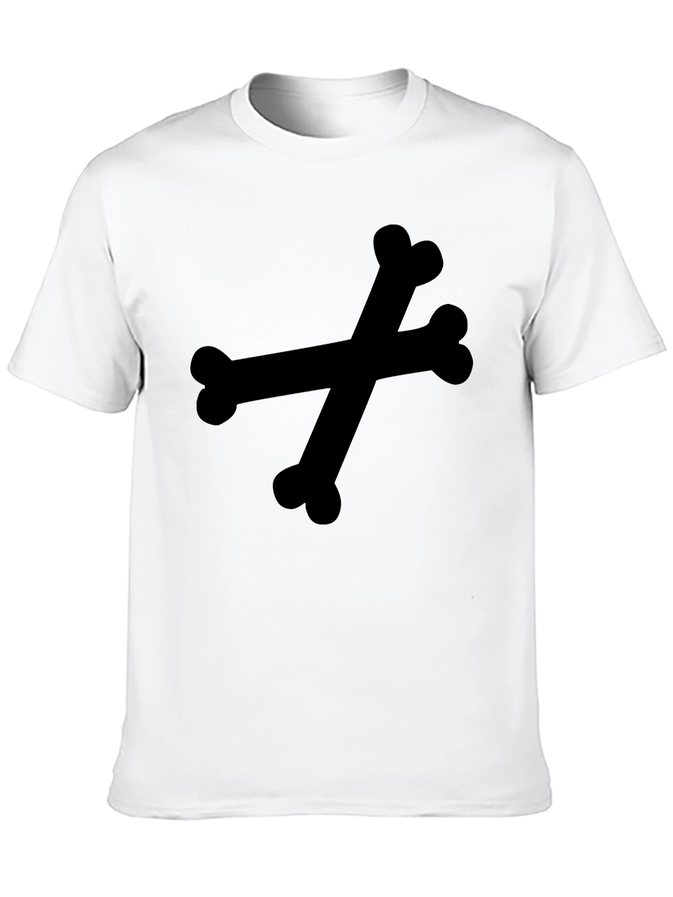 Crossbones Graphic Tee - Mens Black T-Shirt