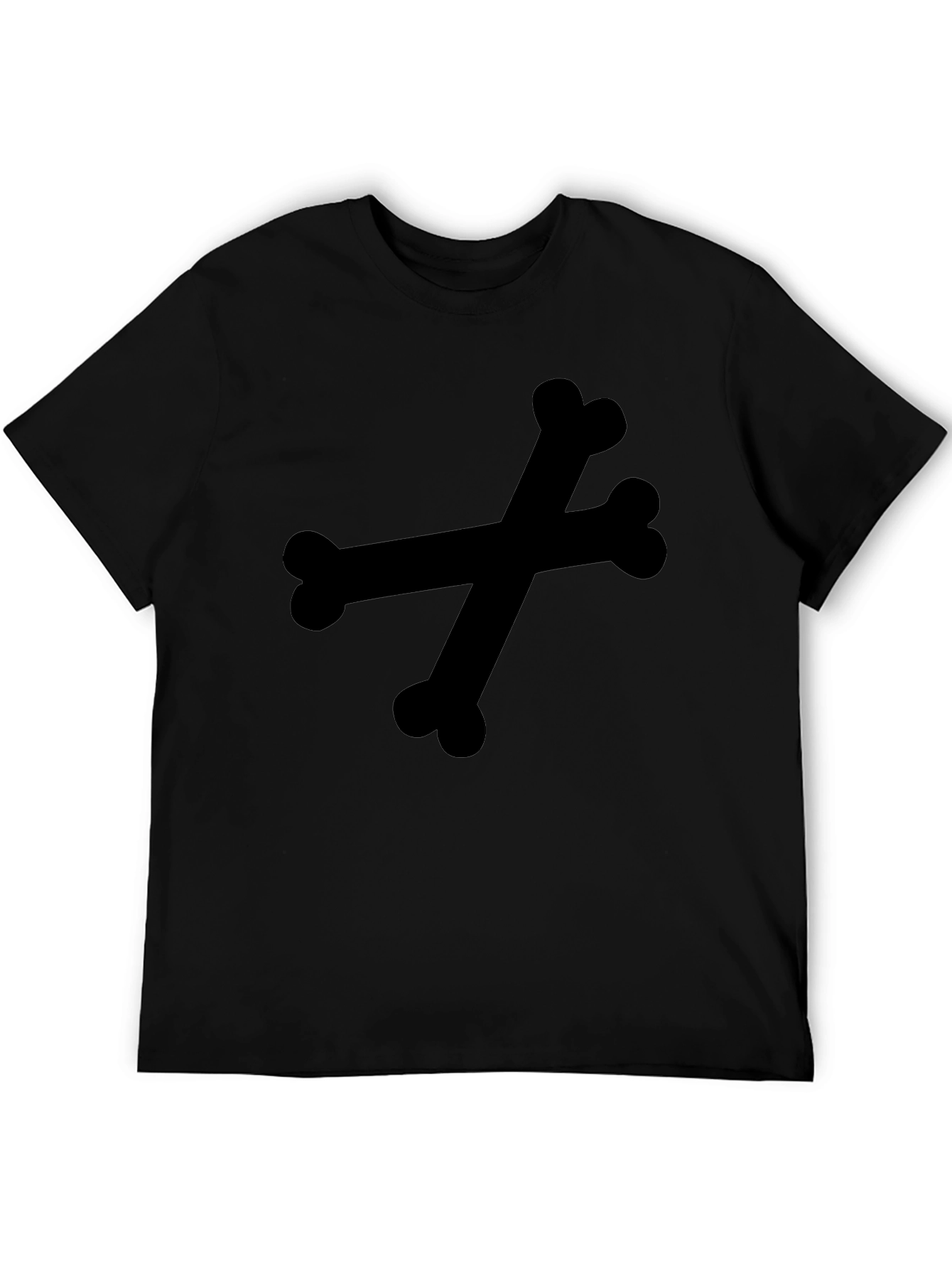 Crossbones Graphic Tee - Mens Black T-Shirt