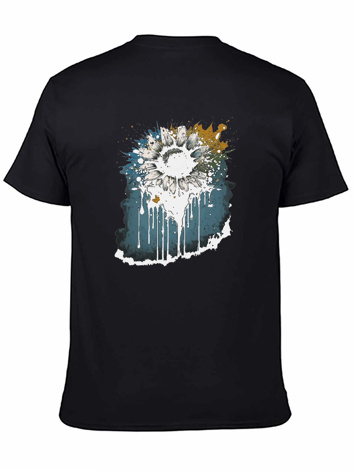 Sunflower Splash Graphic Tee