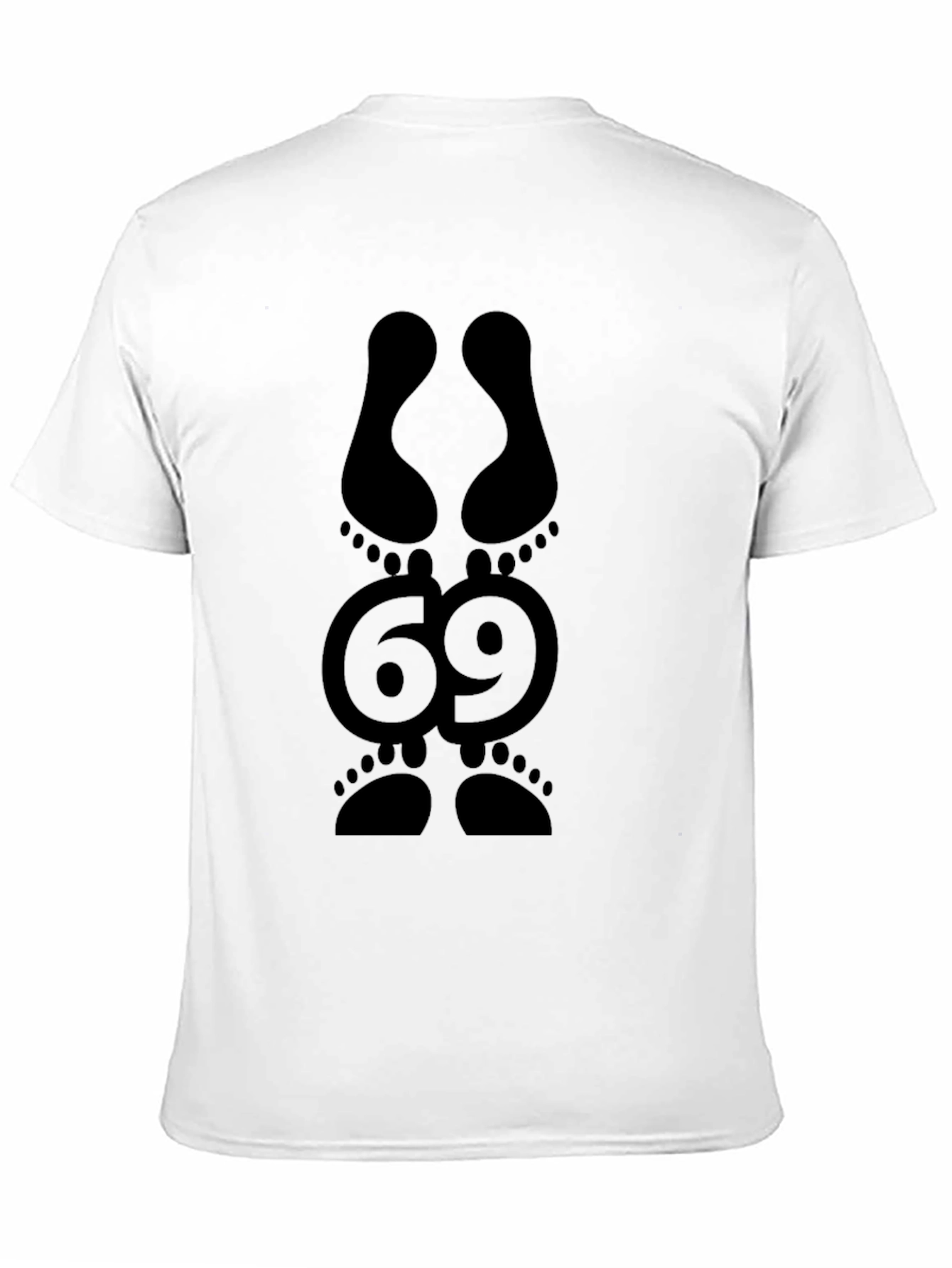 Black 69 Footprint Graphic Tee