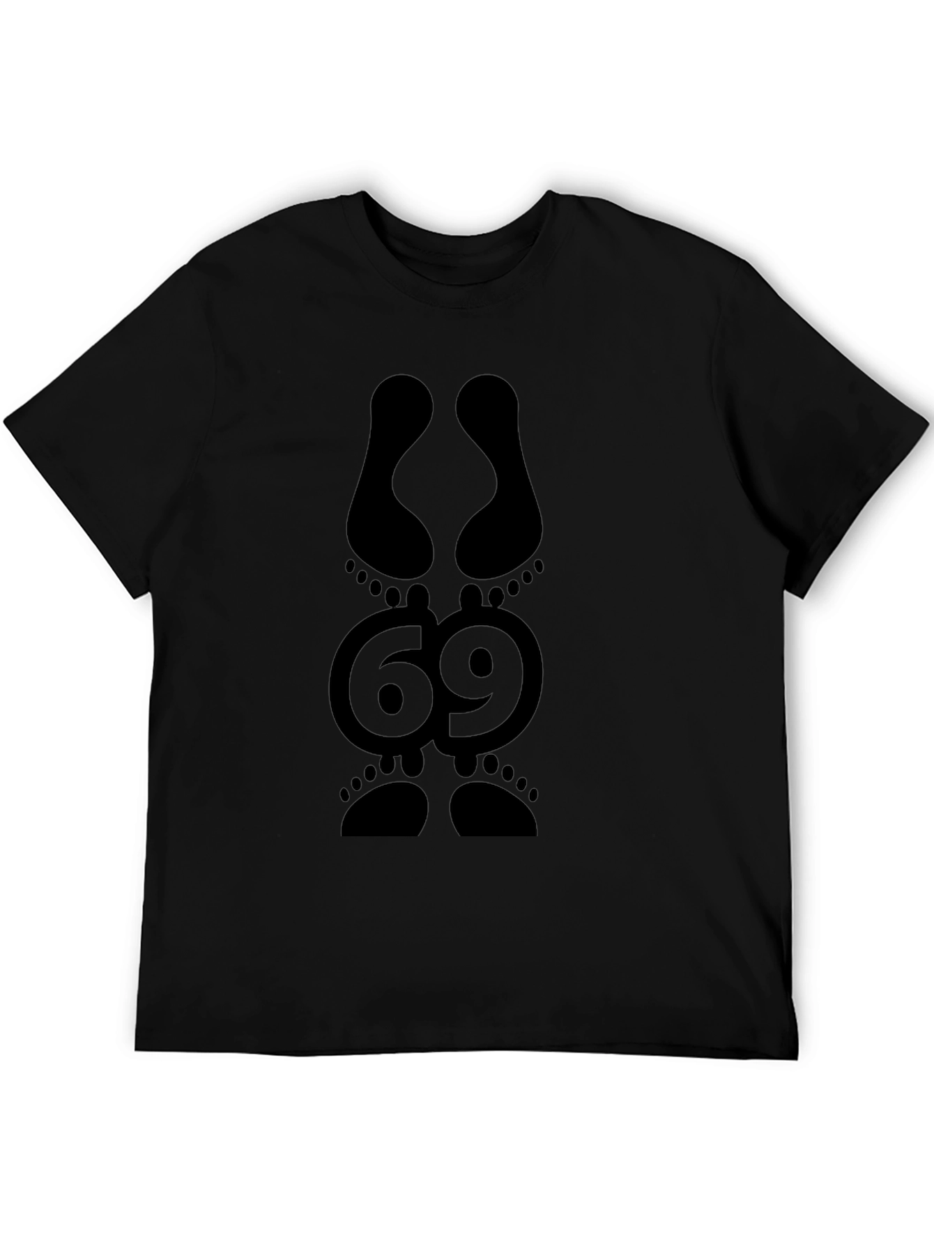 Black 69 Footprint Graphic Tee