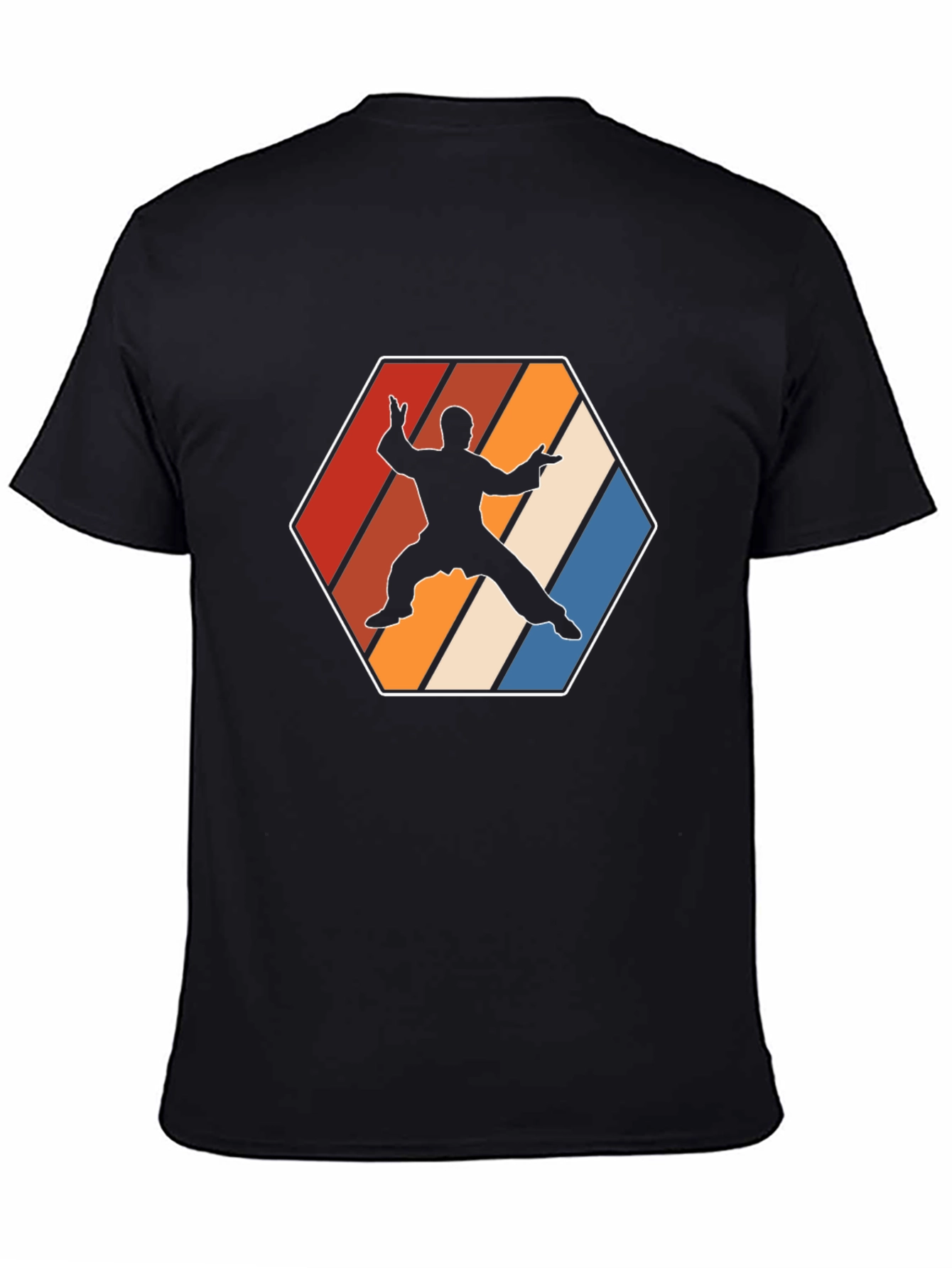 Retro Martial Arts Graphic Tee