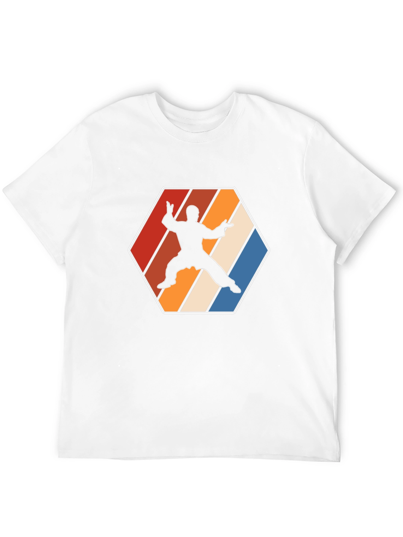 Retro Martial Arts Graphic Tee