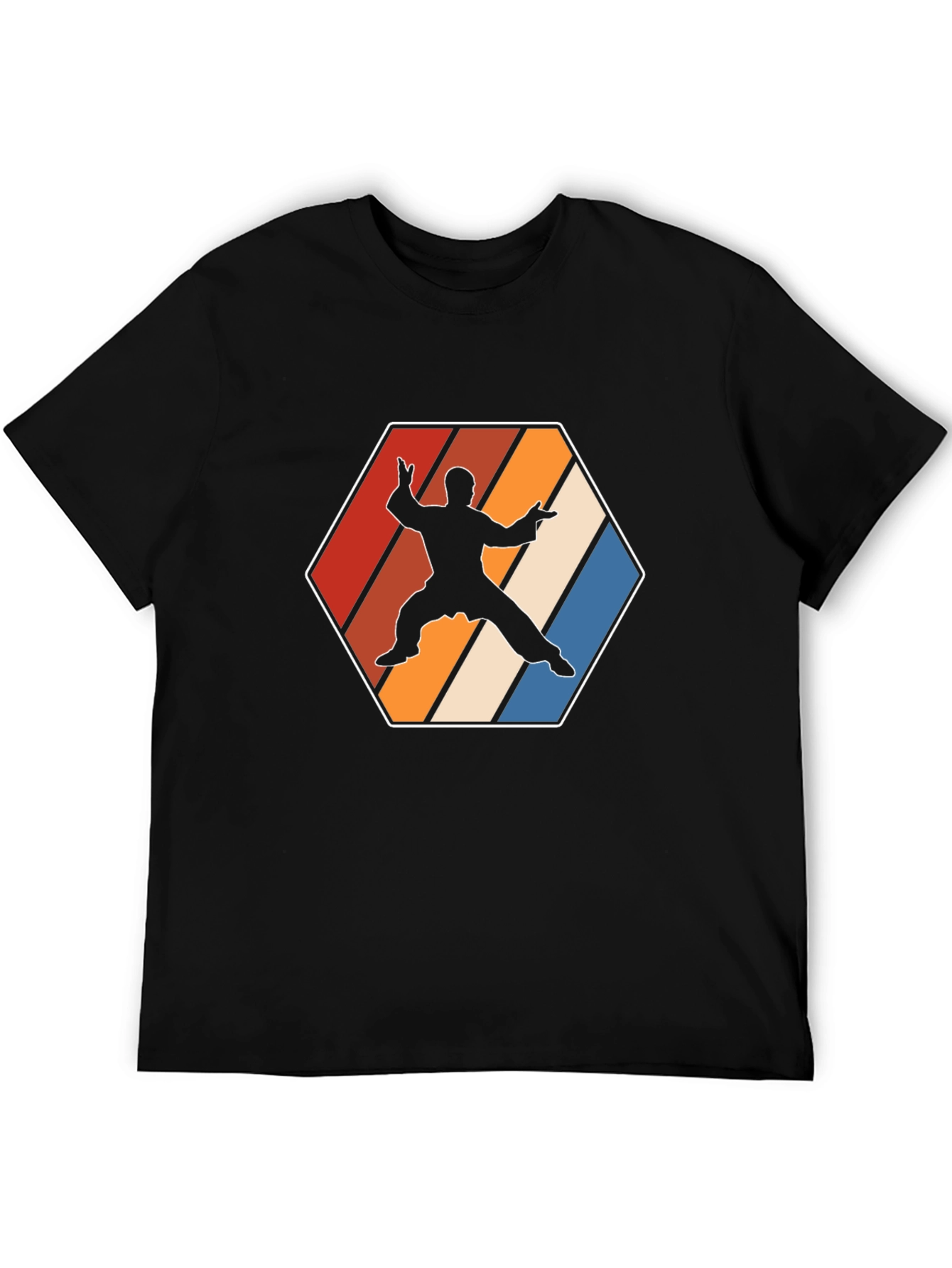 Retro Martial Arts Graphic Tee