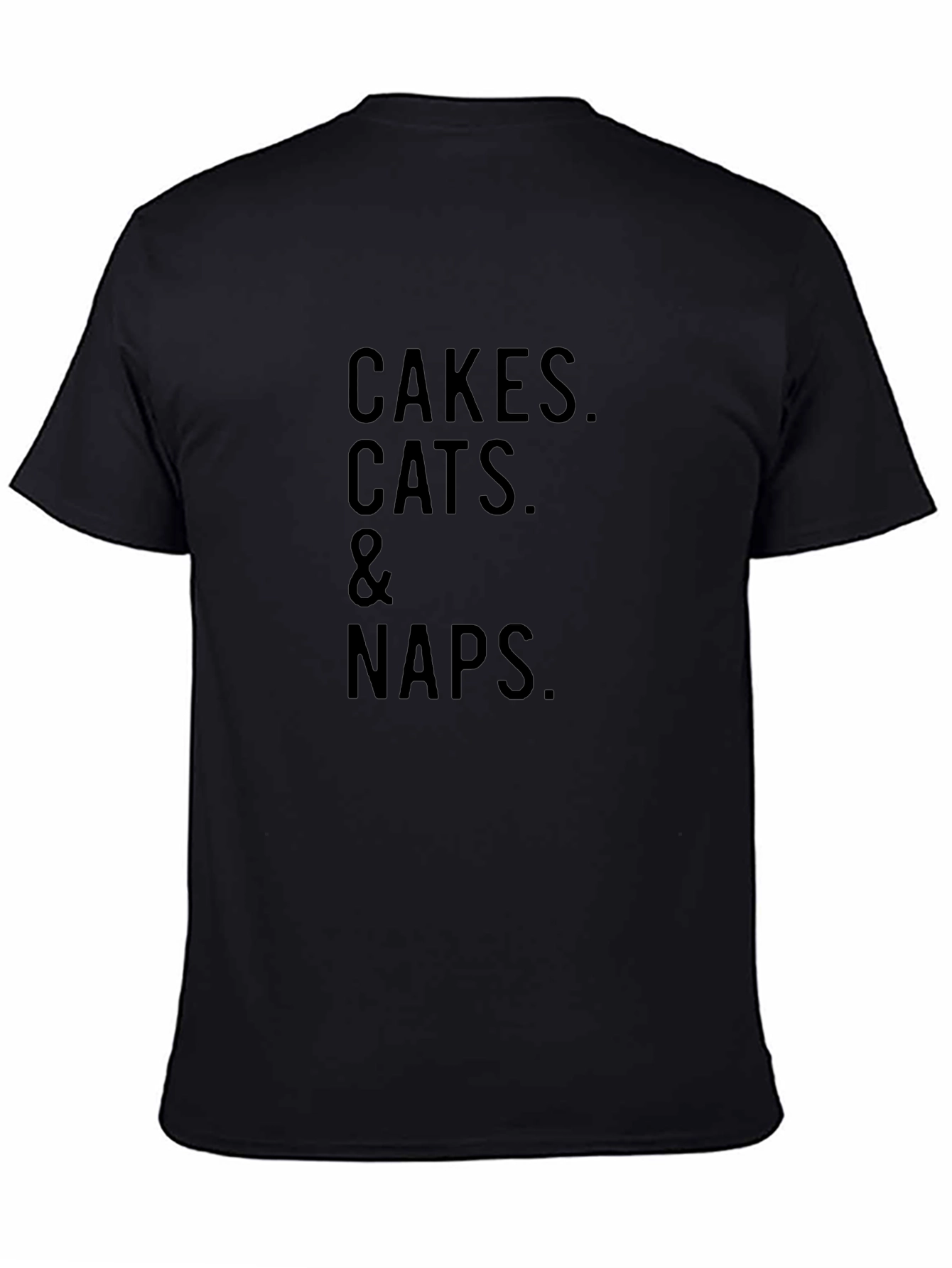 Cakes Cats & Naps - Graphic T-Shirt