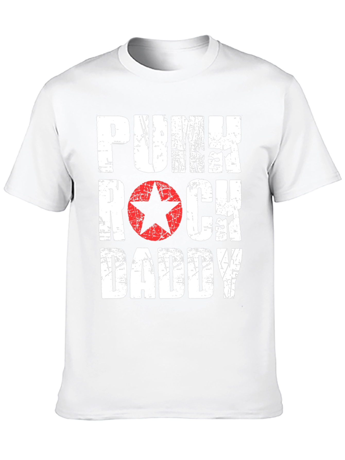 Punk Rock Daddy Graphic T-Shirt - Black