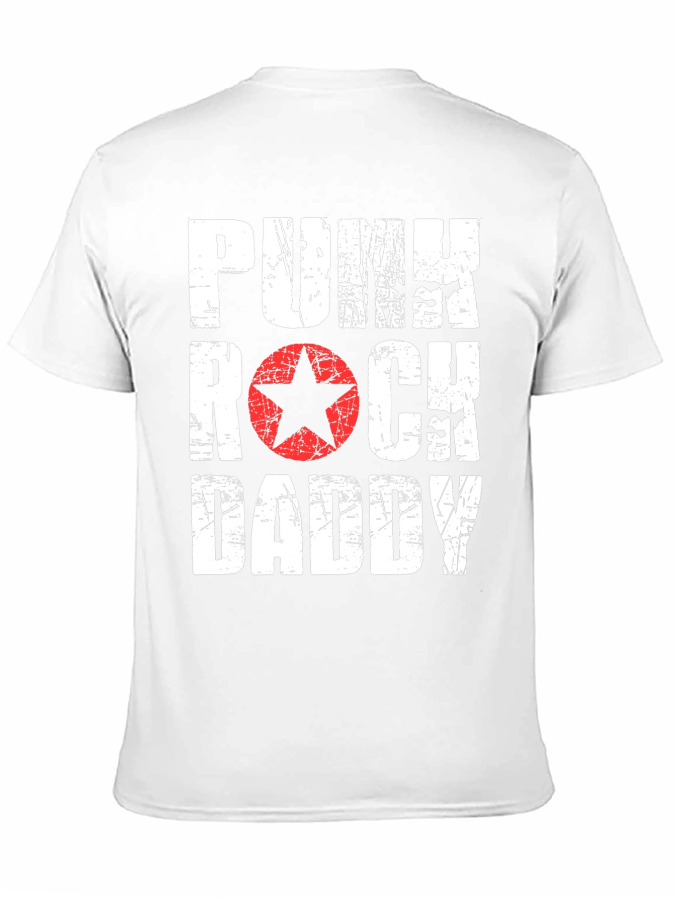 Punk Rock Daddy Graphic T-Shirt - Black