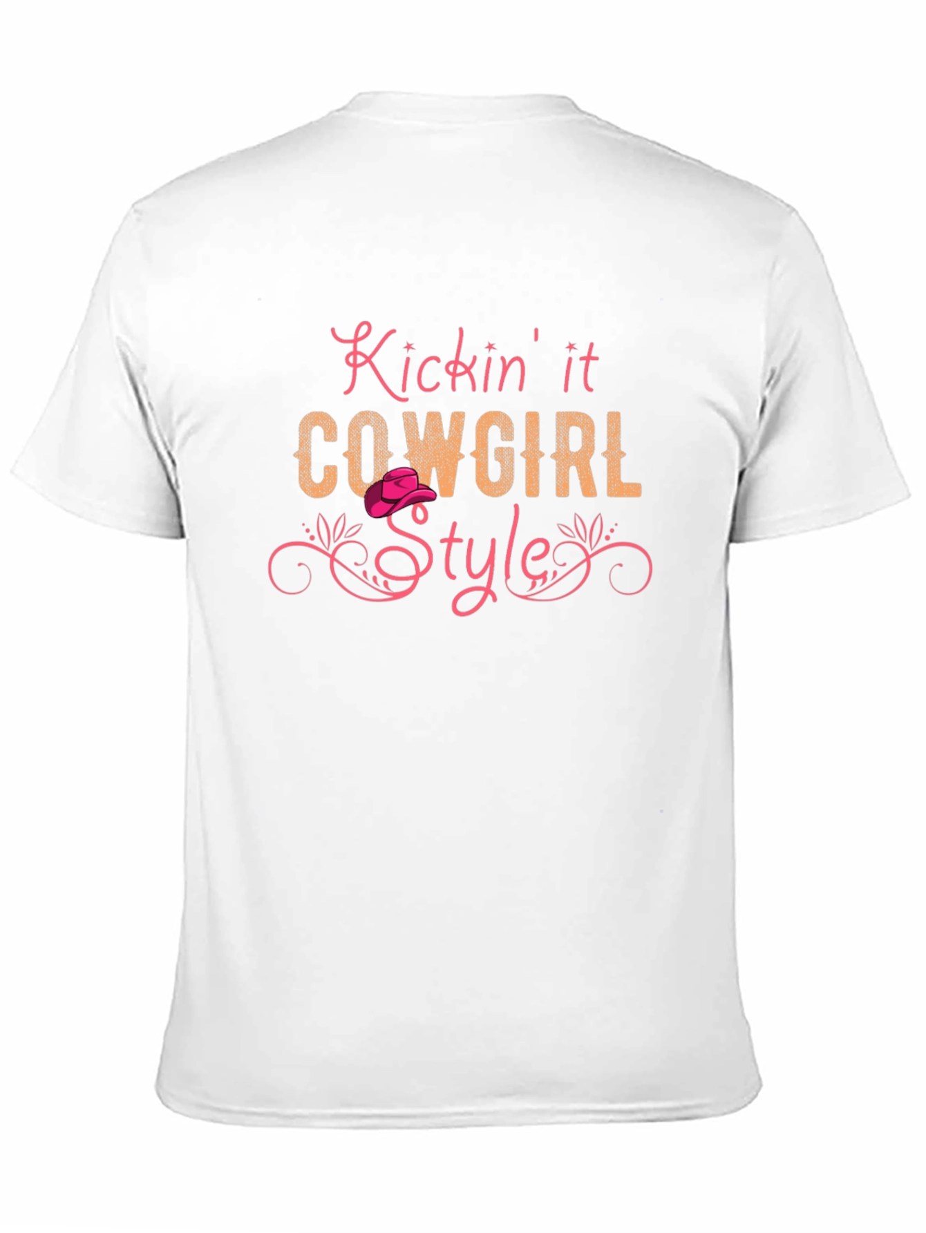 Kicking it Cowgirl Style Graphic Tee