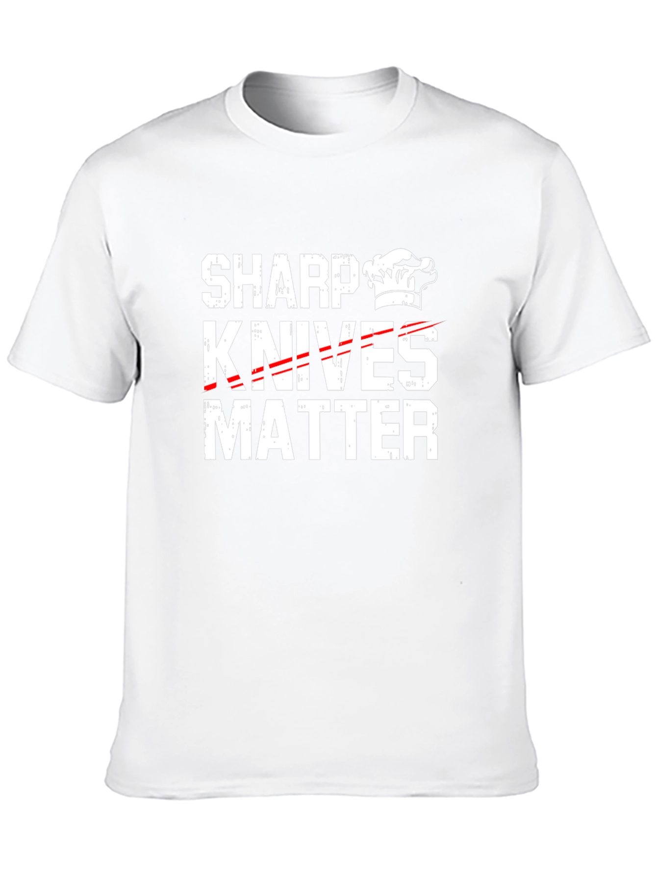 Sharp Knives Matter Graphic Tee - Black