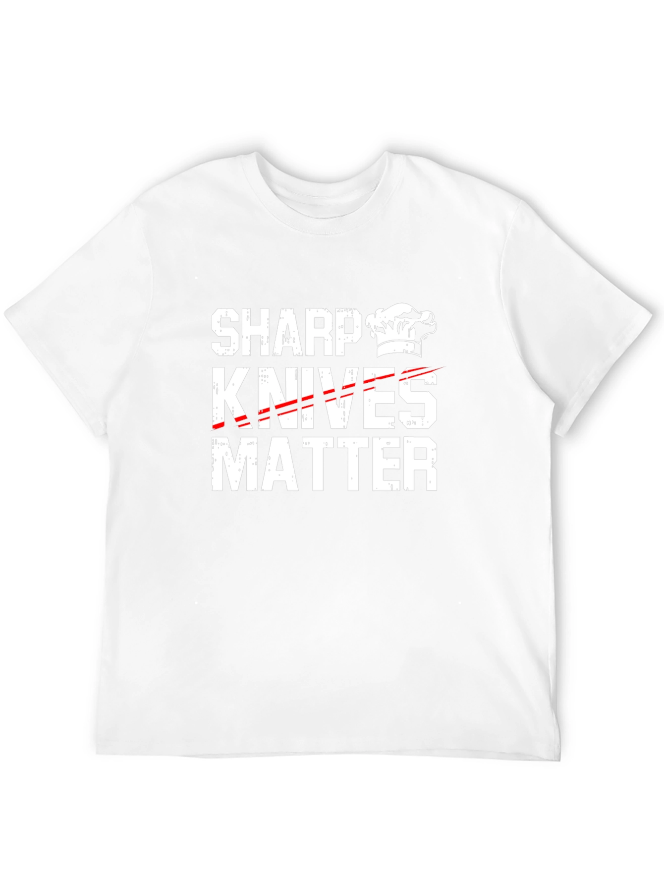 Sharp Knives Matter Graphic Tee - Black