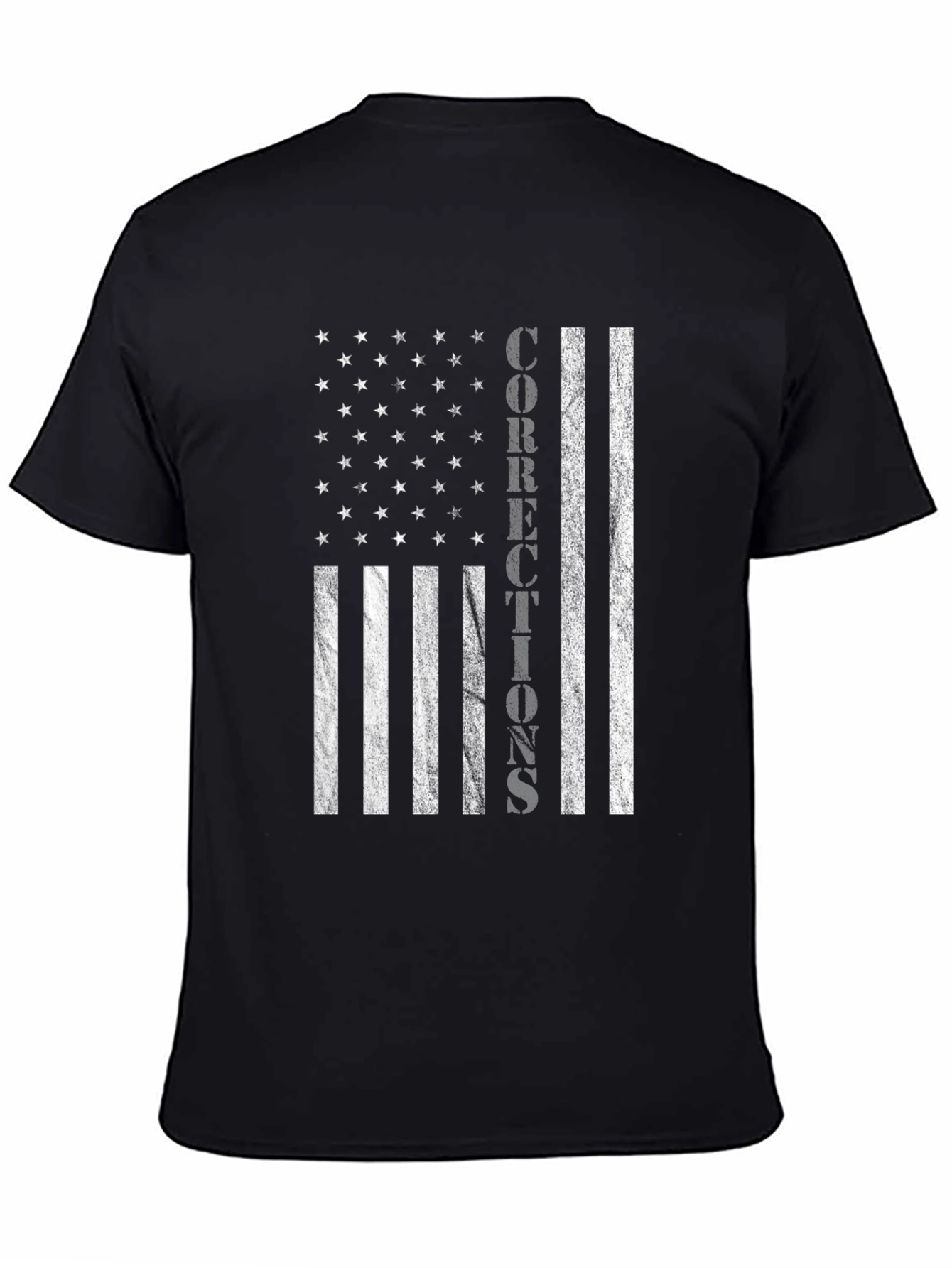 Corrections American Flag Graphic T-Shirt