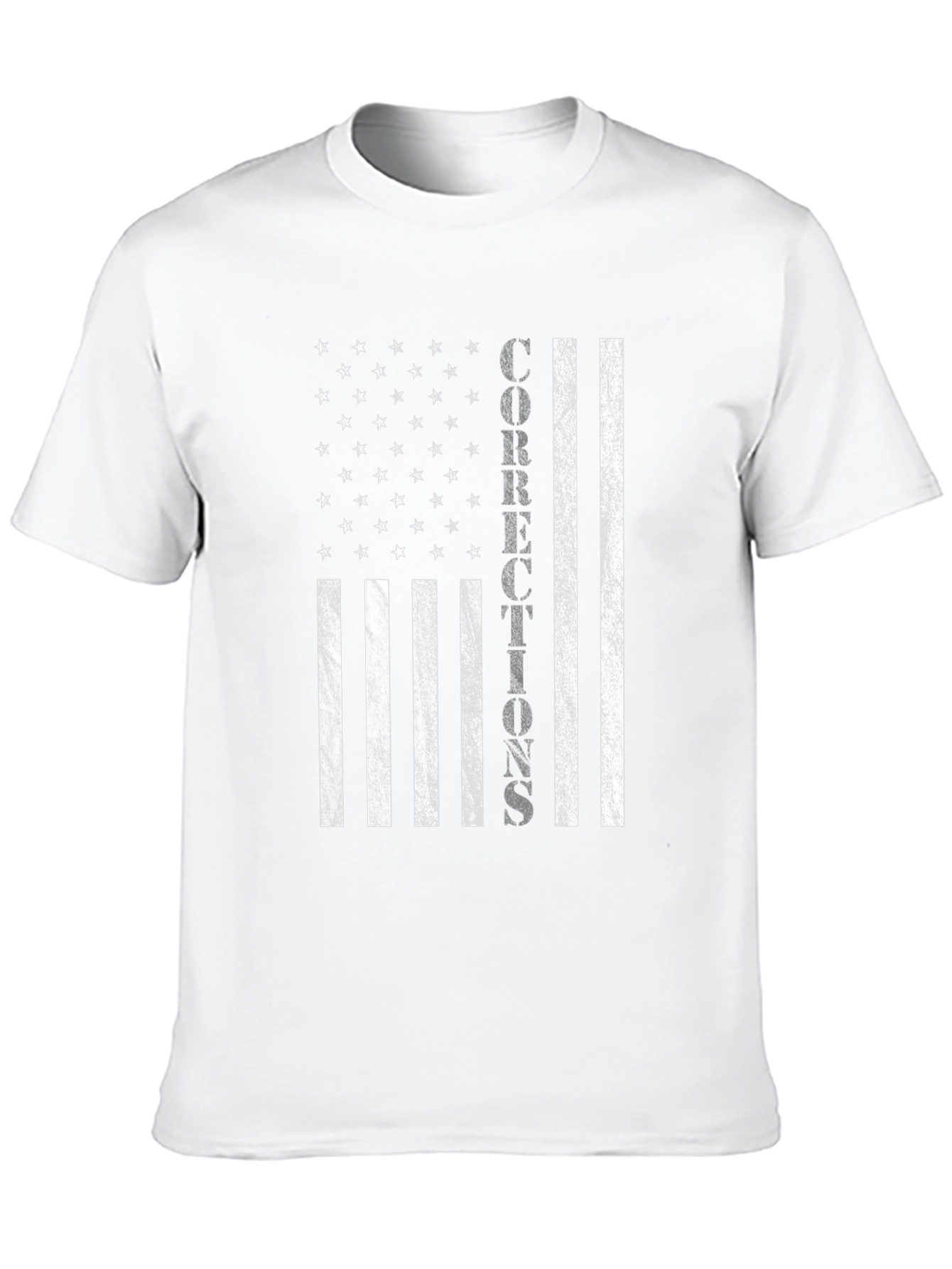 Corrections American Flag Graphic T-Shirt