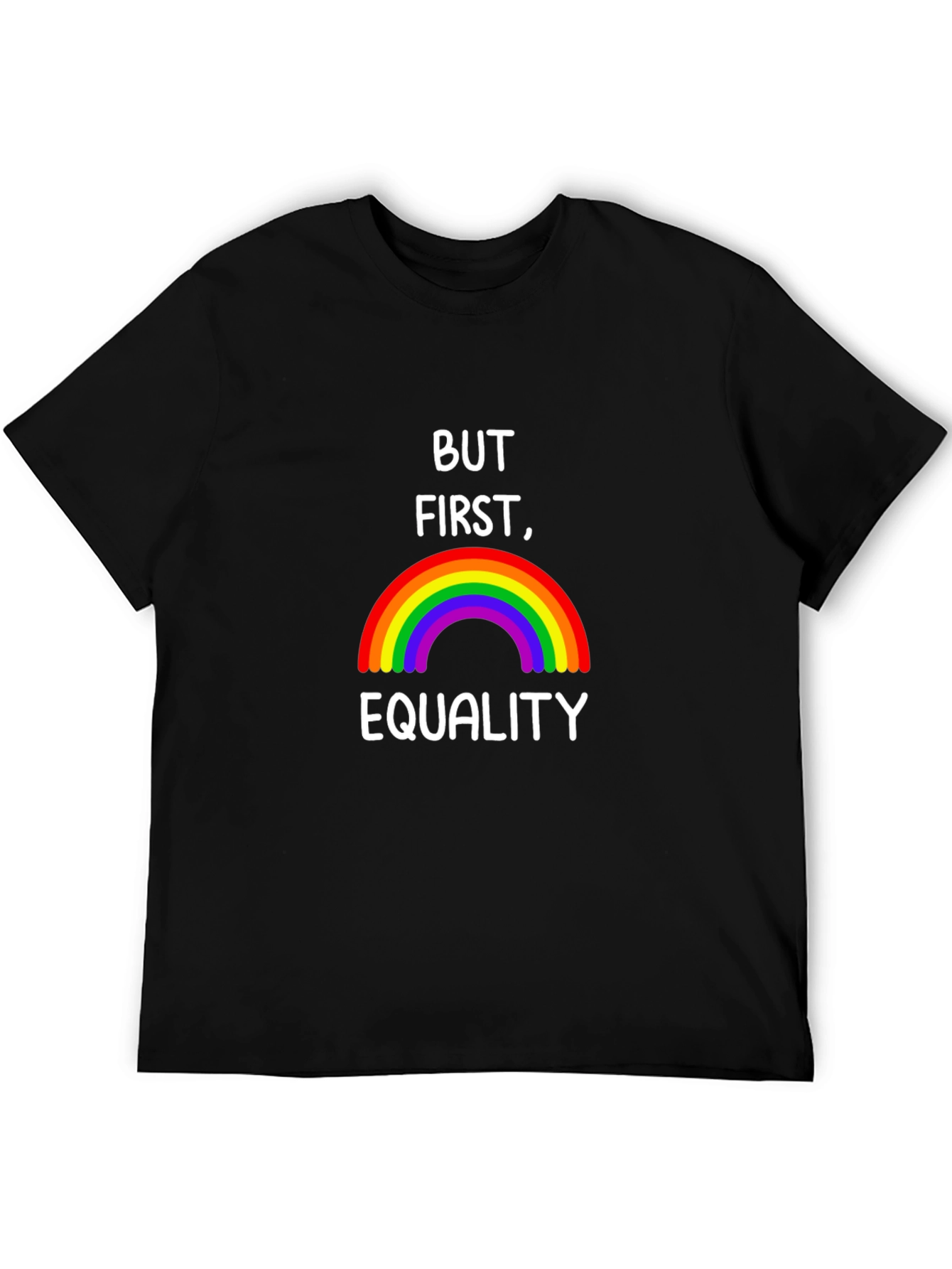 Equality Rainbow Graphic T-Shirt