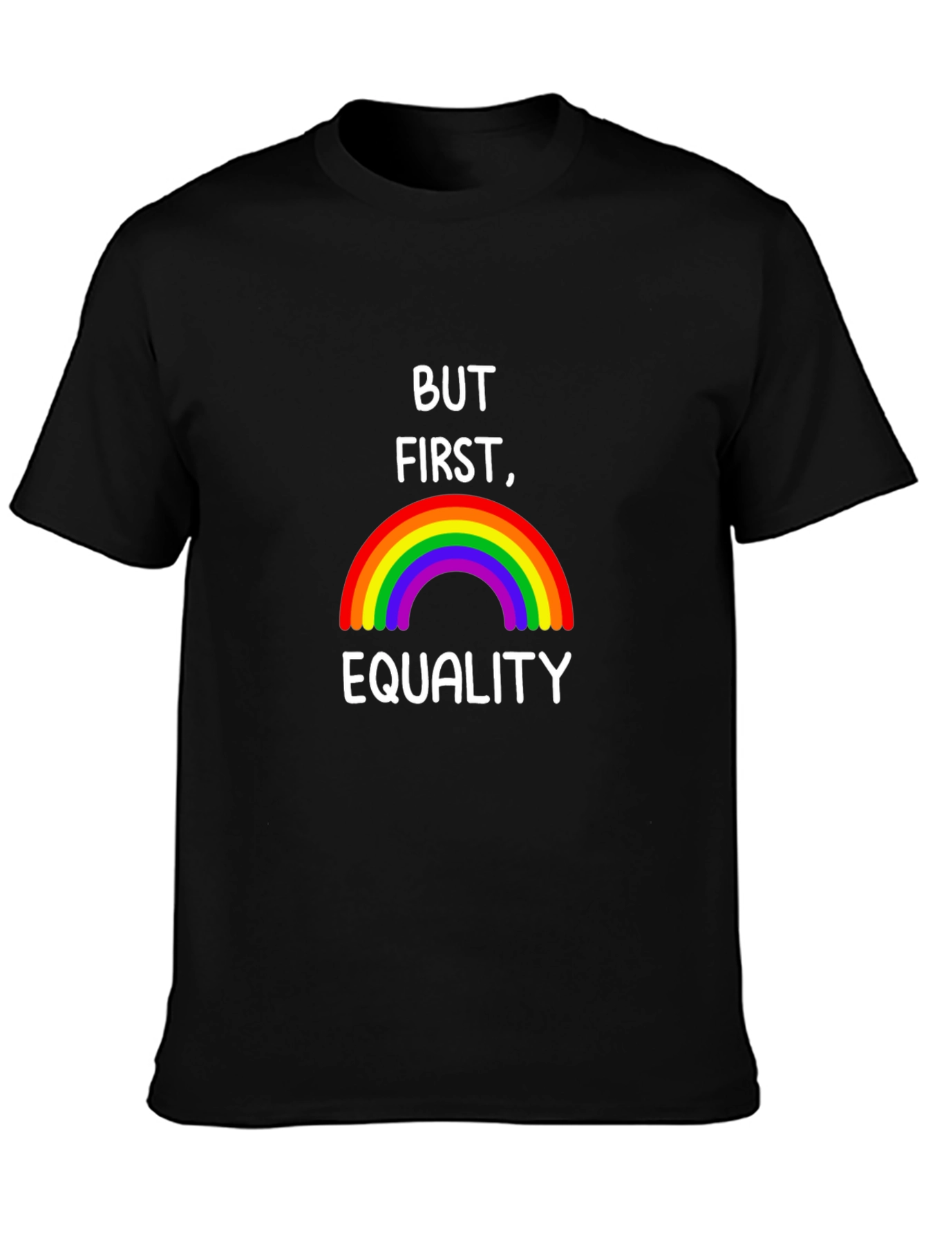 Equality Rainbow Graphic T-Shirt