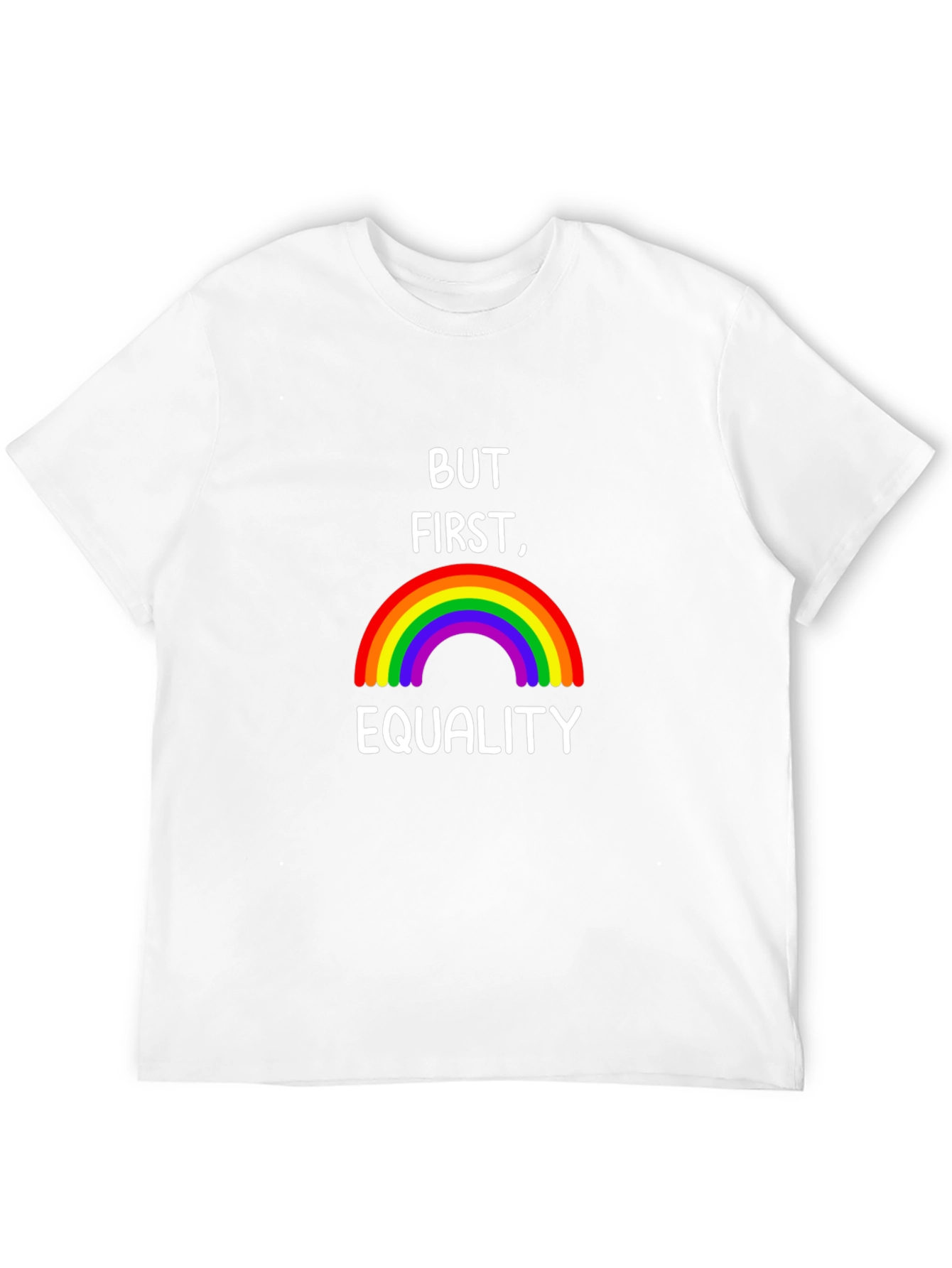 Equality Rainbow Graphic T-Shirt