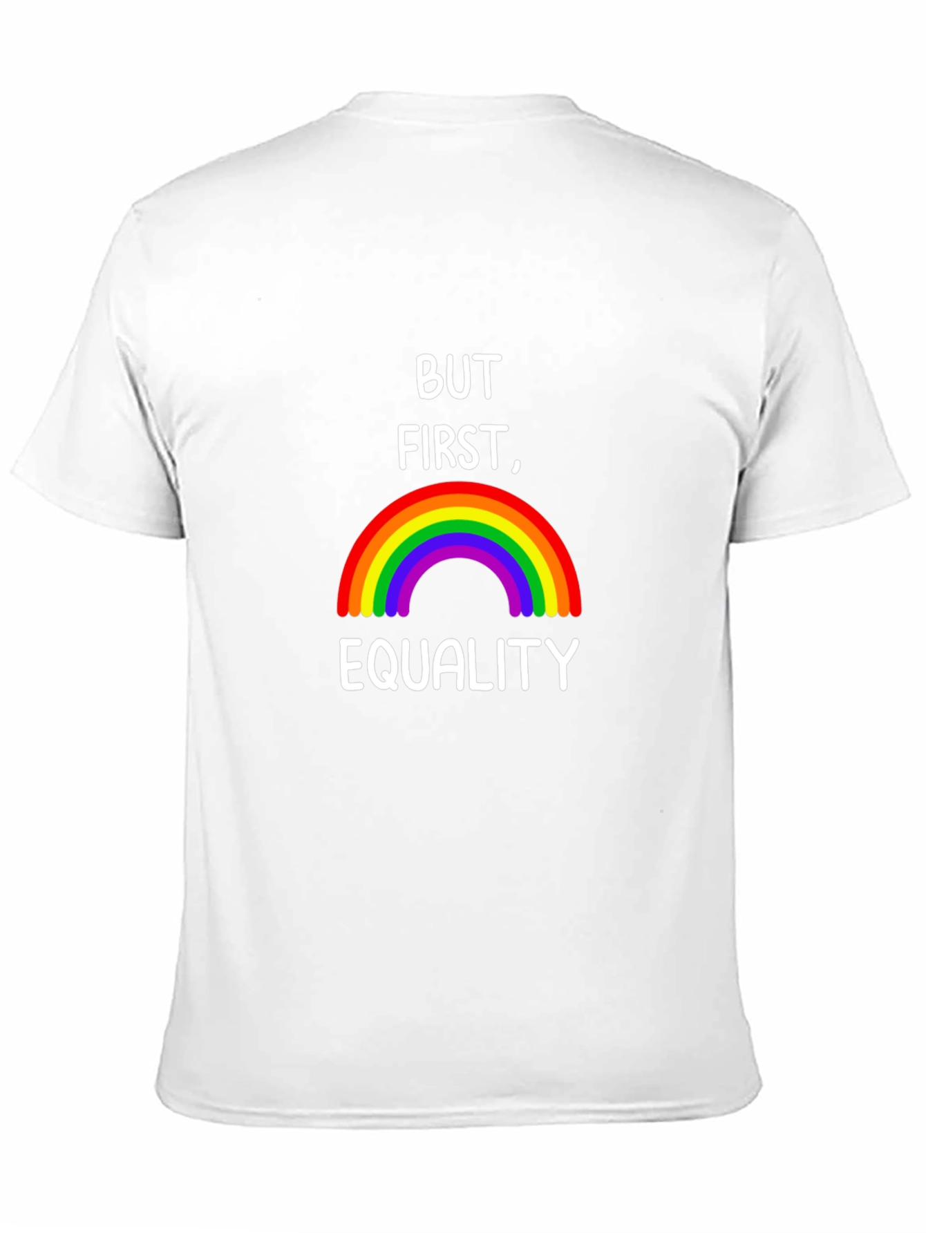 Equality Rainbow Graphic T-Shirt