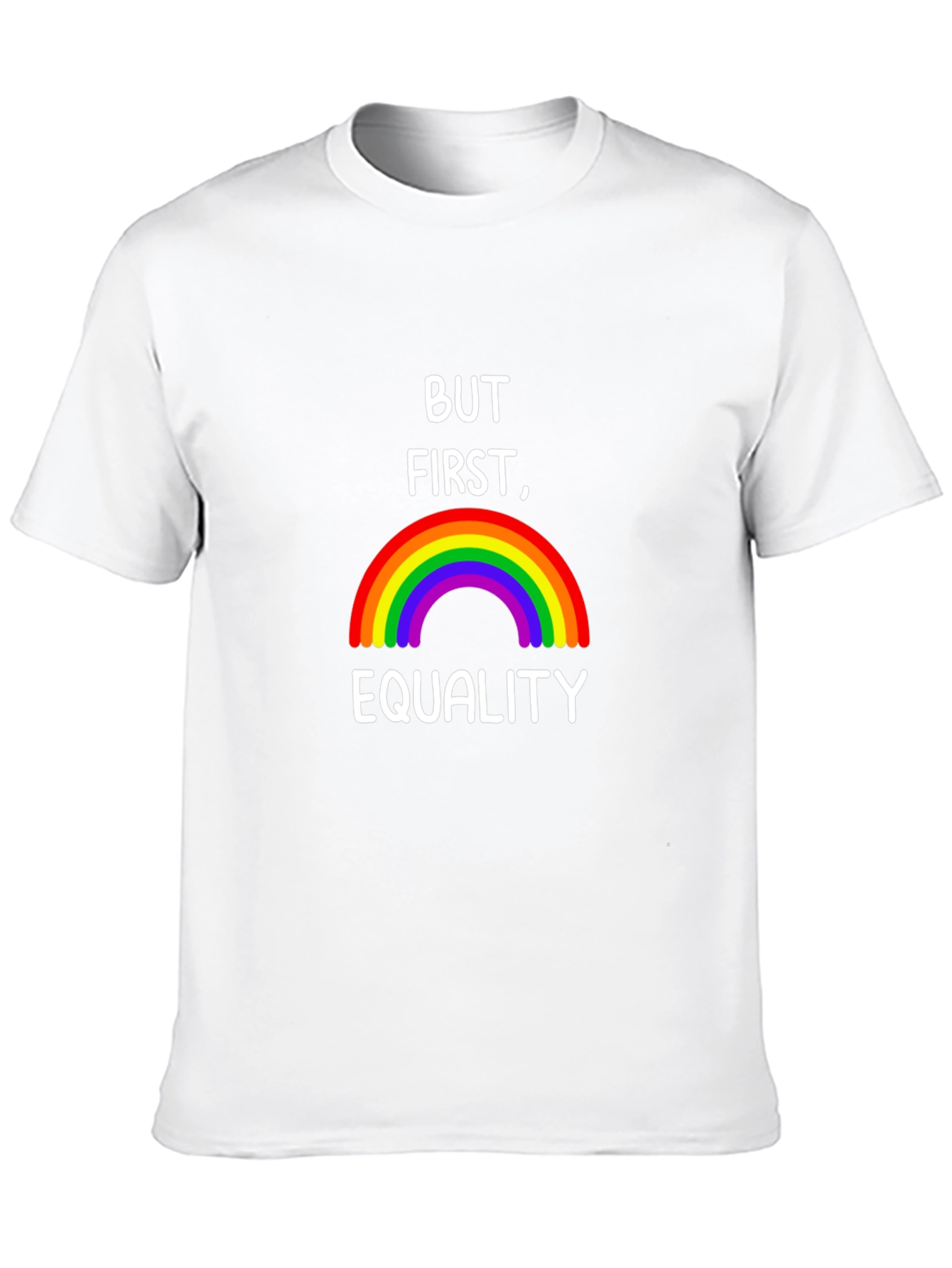 Equality Rainbow Graphic T-Shirt