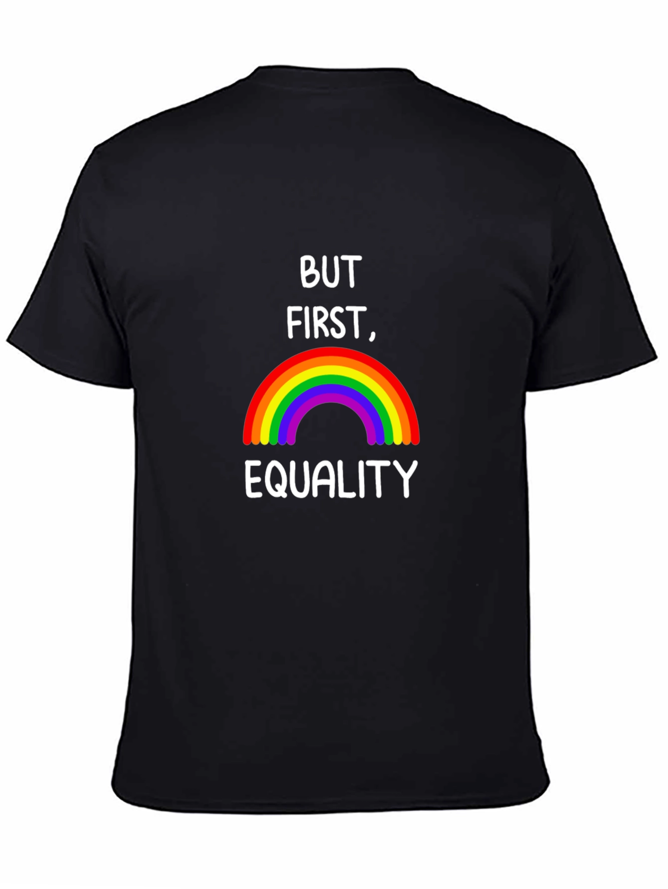 Equality Rainbow Graphic T-Shirt