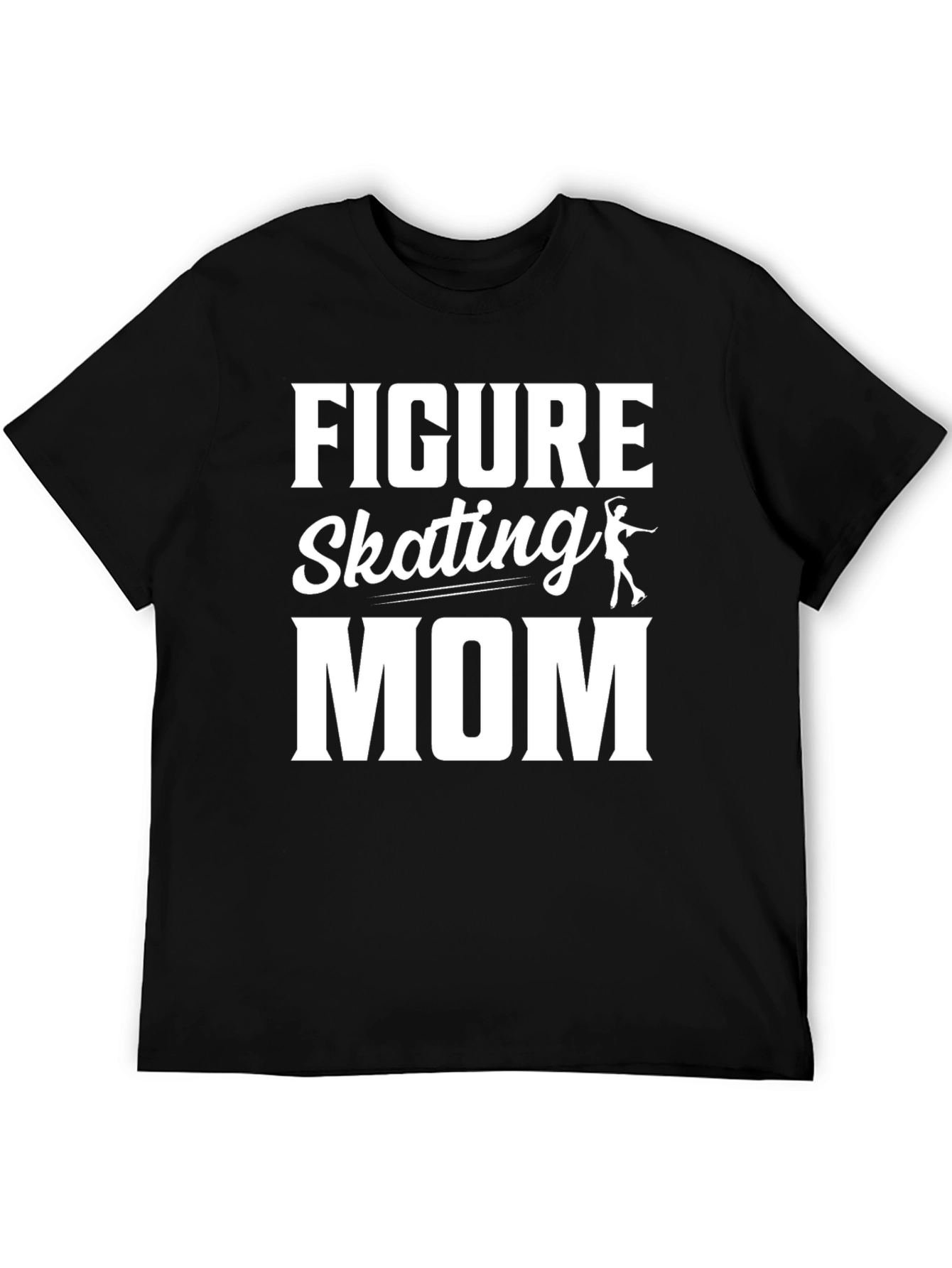 Figure Skating Mom T-Shirt - Black