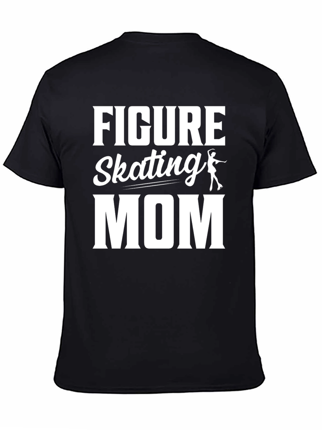 Figure Skating Mom T-Shirt - Black