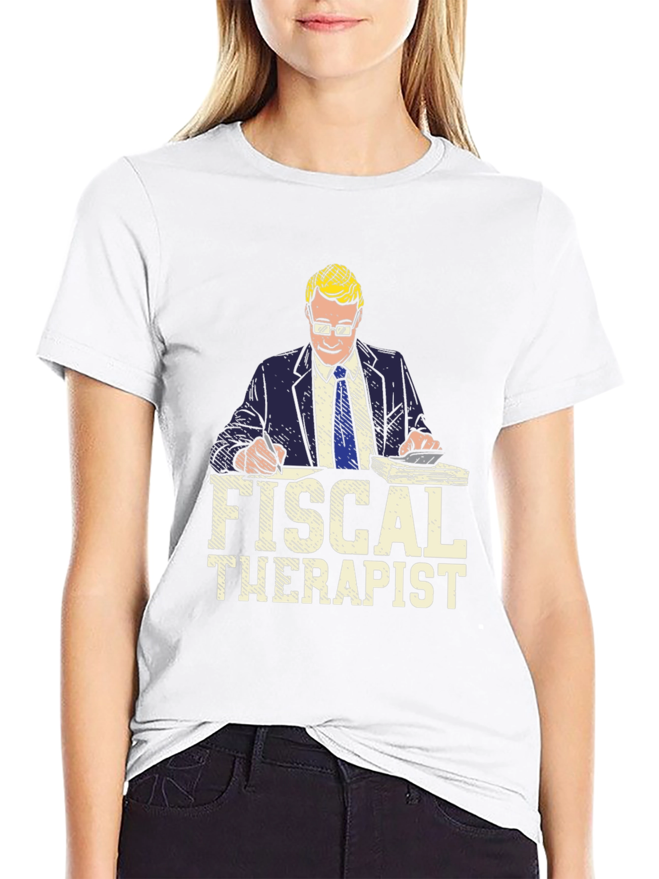 Fiscal Therapist Graphic Tee - Accountant Humor T-Shirt
