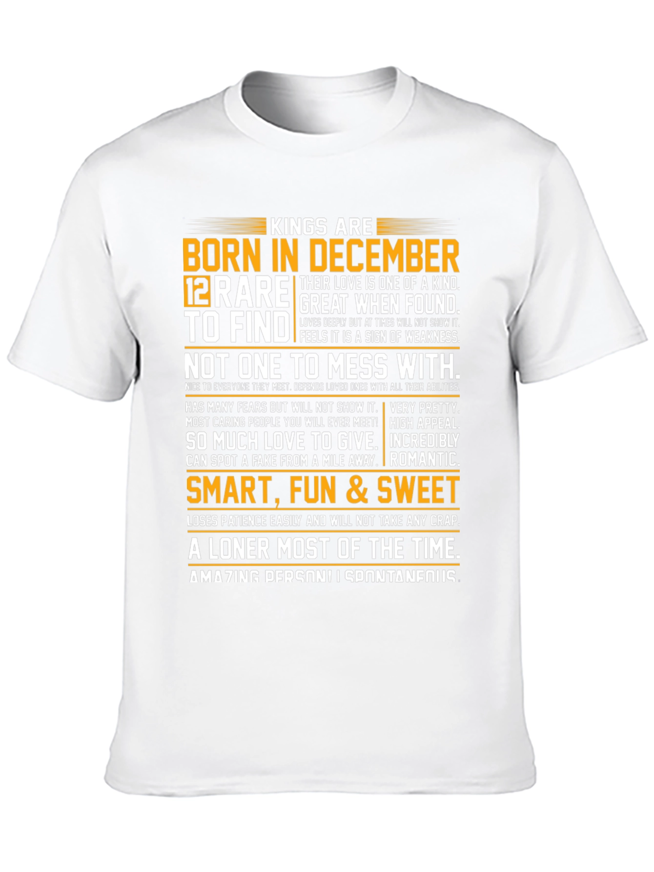 December Born Kings Graphic Tee