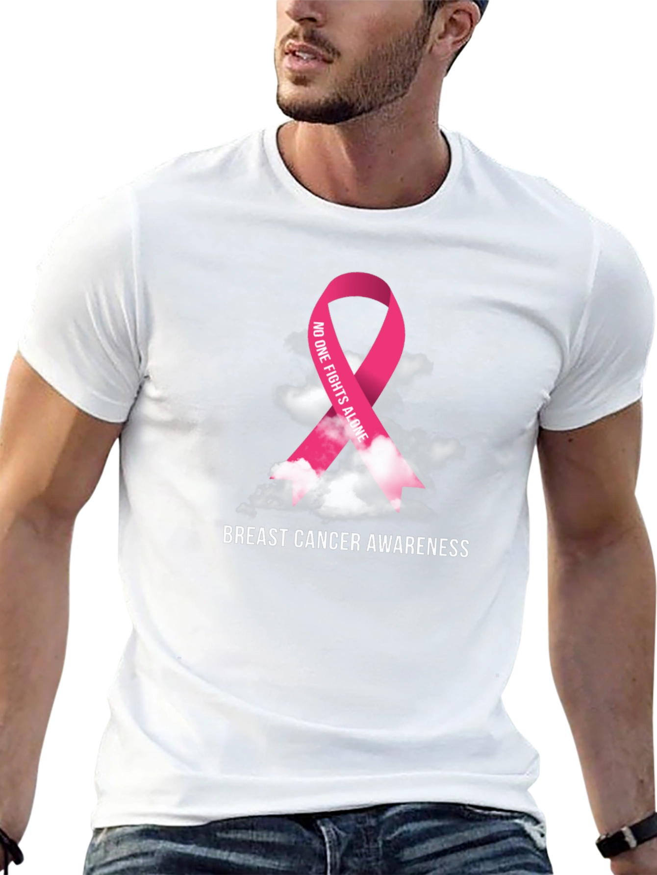 Breast Cancer Awareness Ribbon T-Shirt
