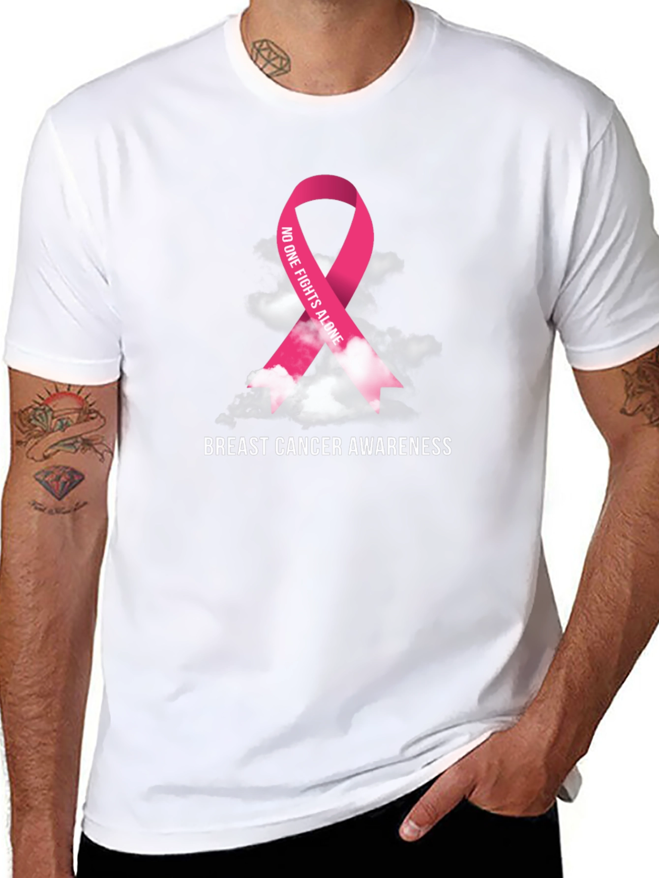 Breast Cancer Awareness Ribbon T-Shirt