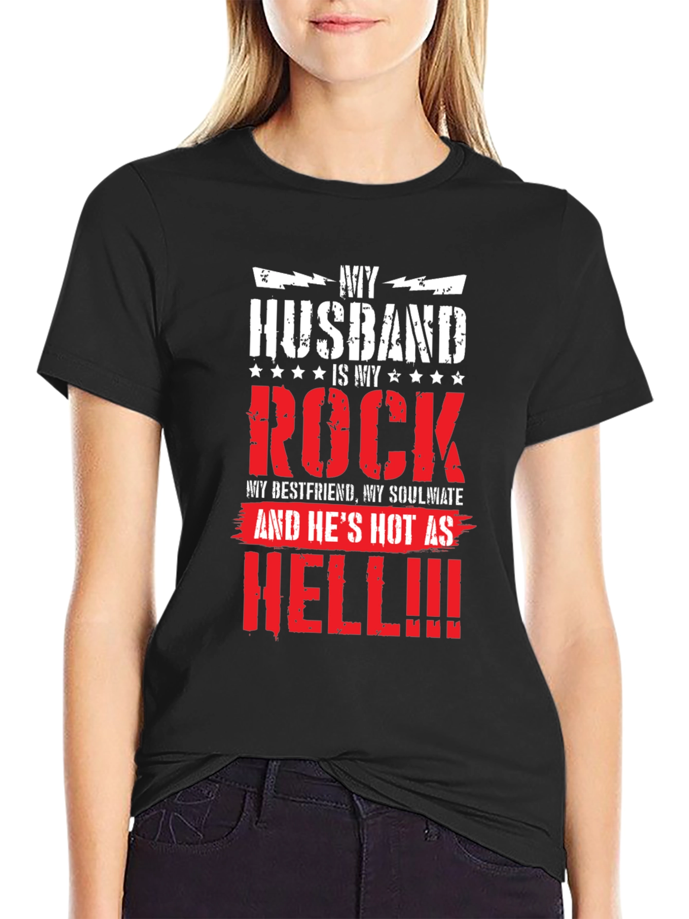 My Husband is My Rock T-Shirt
